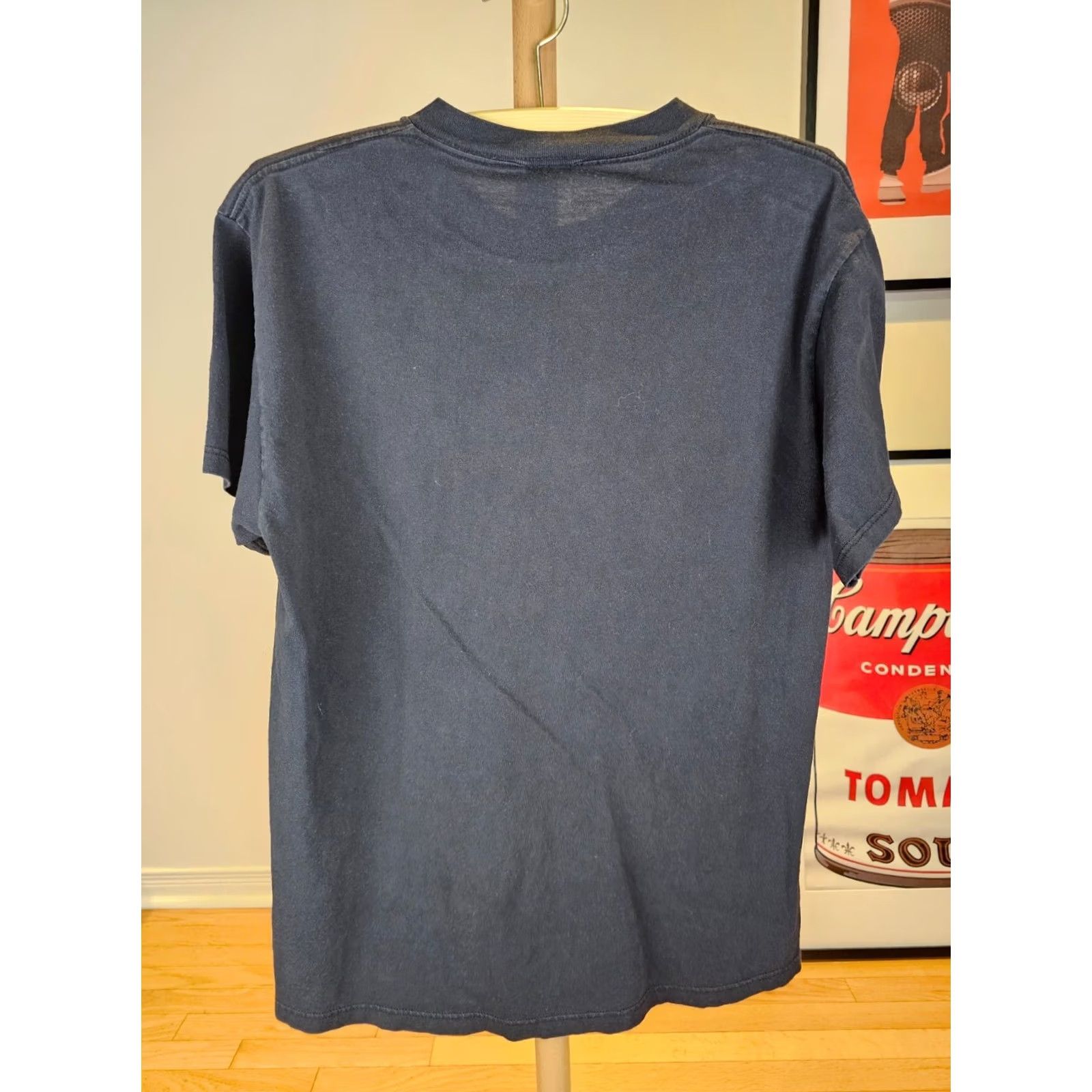 Vintage VINTAGE United States Marine Forever USMC Black Cotton T-Shirt SZ Large Shirt Men 95' Crew Neck Short Sleeve Camouflage Pattern Size US L / EU 52-54 / 3 - 6 Thumbnail