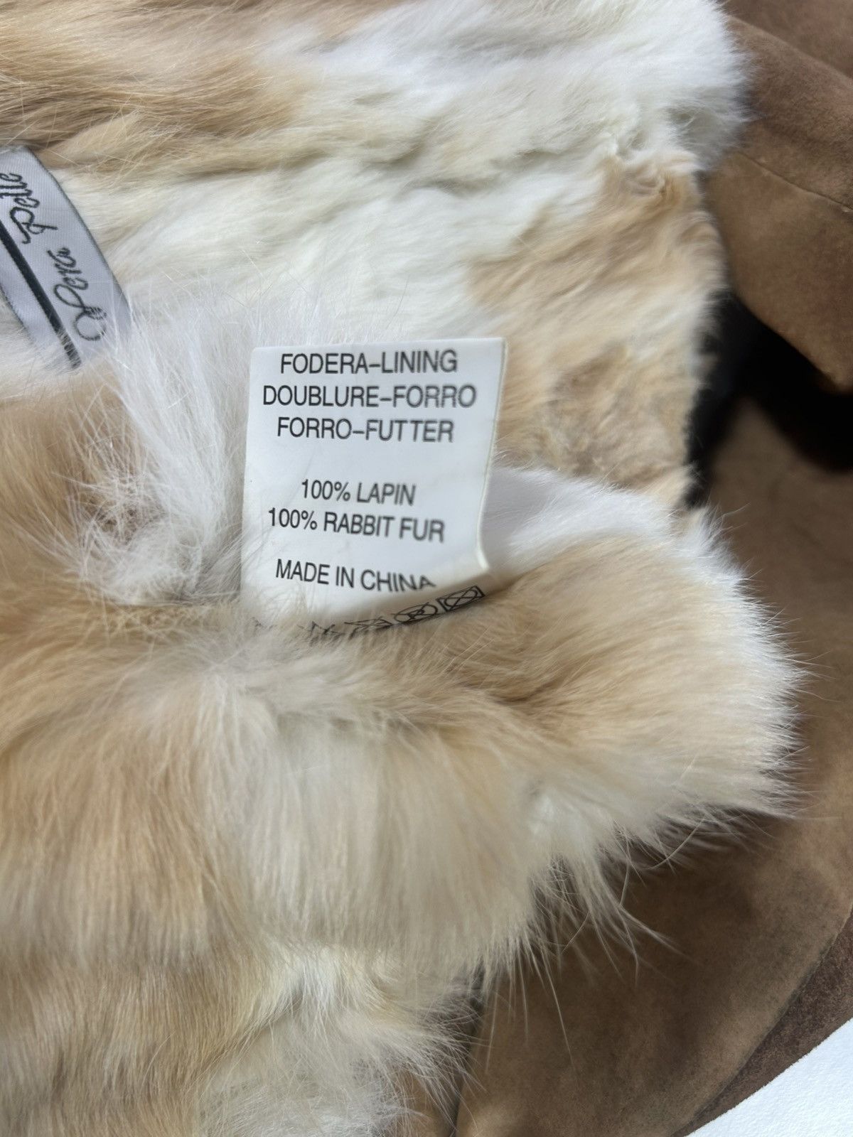 Other WOMENS 44/SMALL FREEHERON VERA PELLE /RABBIT FUR JACKET/COAT Size S / US 4 / IT 40 - 7 Thumbnail