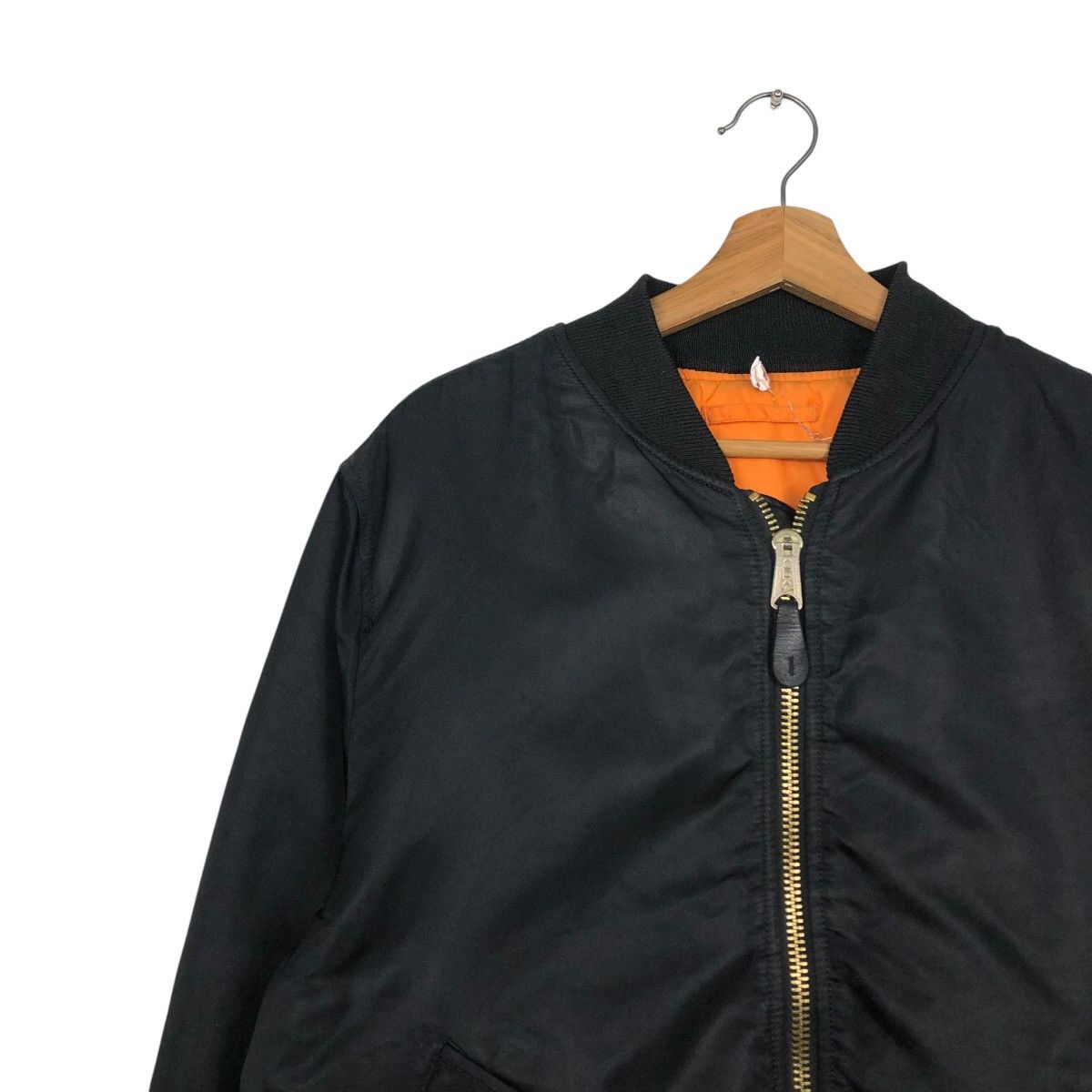 Alpha Industries 🔥VINTAGE BOMBER JACKET REVERSIBLE ALPHA INDUSTRIES USA Size US XL / EU 56 / 4 - 9 Thumbnail