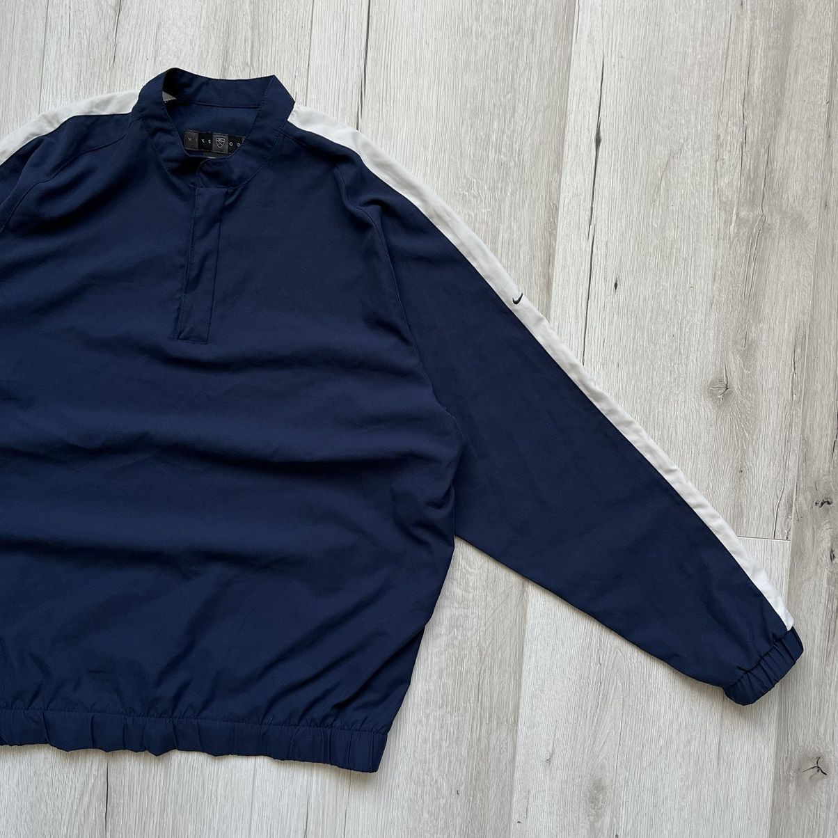 Nike × Vintage Vintage 00s Nike Golf 1/4 Zip Nylon Jacket Sweatshirt Y2K Size US M / EU 48-50 / 2 - 3 Thumbnail