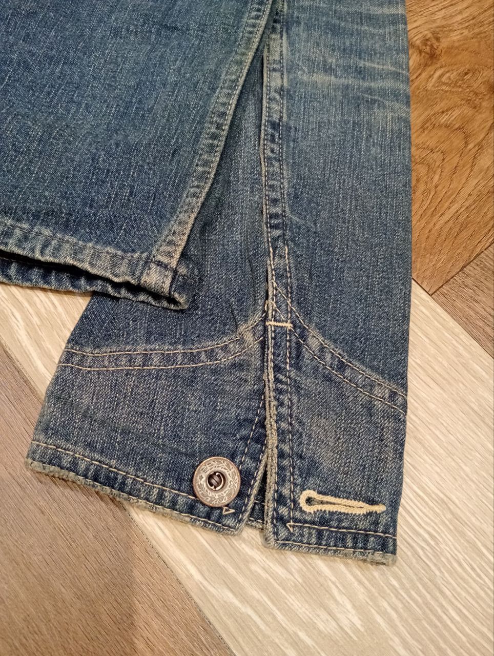 Japanese Brand HEADLIGHT JAPAN BEAMS DENIM JACKET - BOYS Size US XS / EU 42 / 0 - 10 Thumbnail