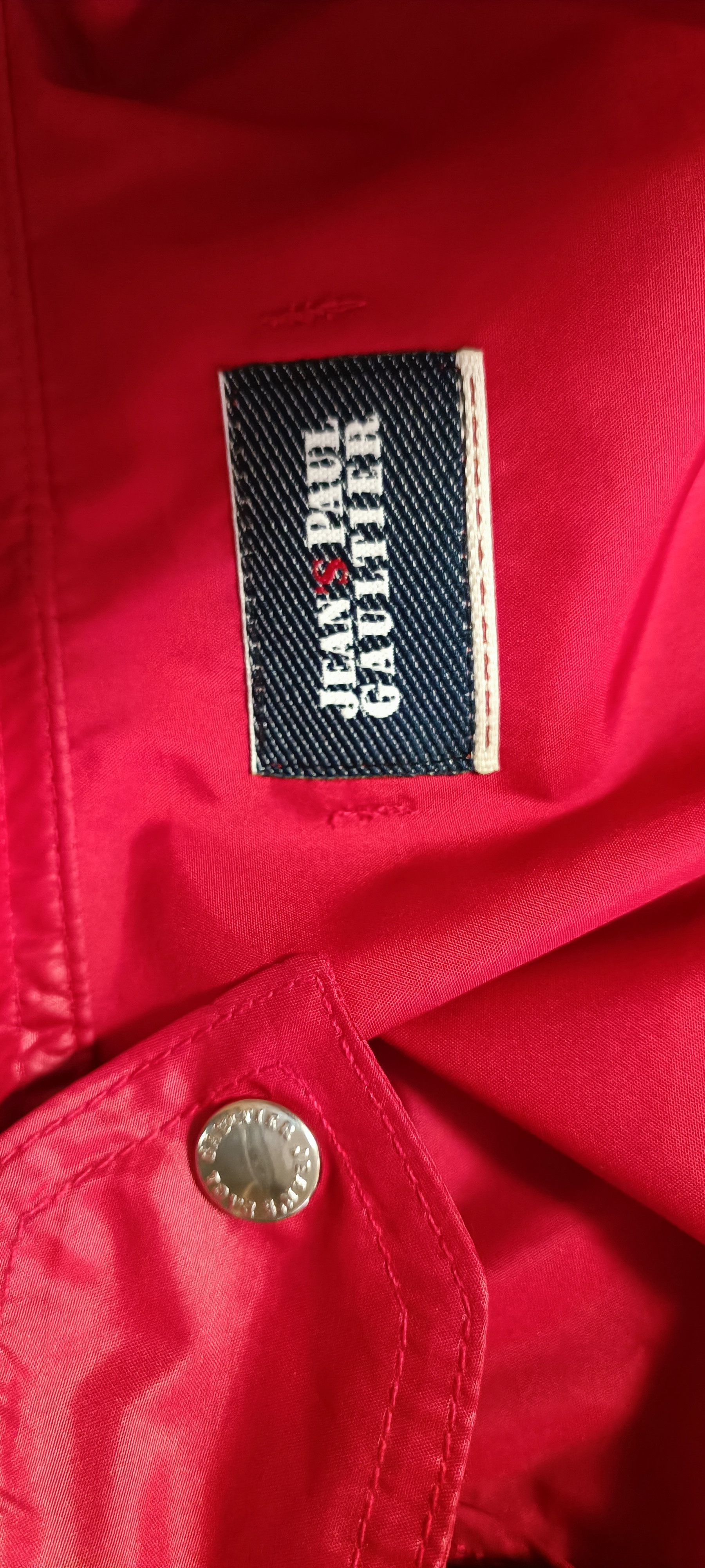 Jean Paul Gaultier Early 2000's - Biker red nylon jacket Size S / US 4 / IT 40 - 4 Thumbnail