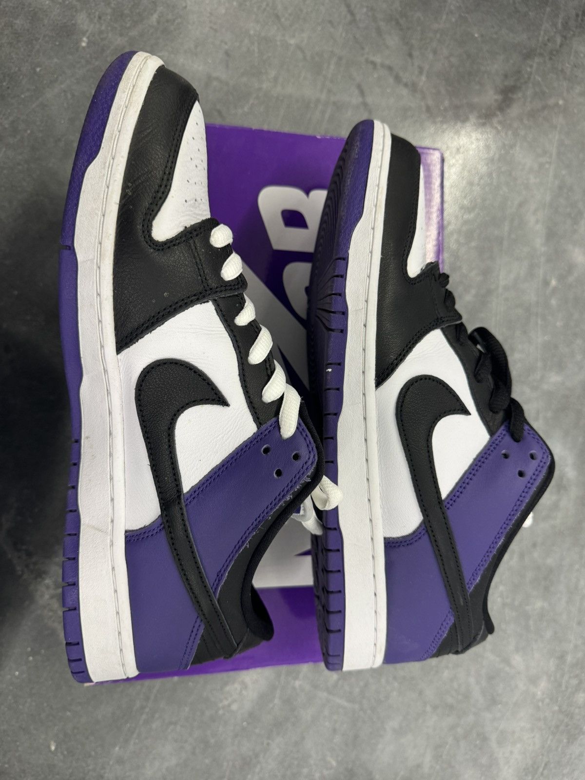 Nike SB Nike Dunk SB Purple Size US 11 / EU 44 - 3 Thumbnail