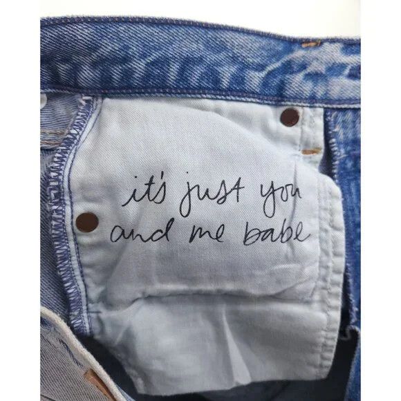 GRLFRND GRLFRND Karolina High-Rise Raw Edge Jeans 24 XXS Dont Cry Size 25" / US 0 / IT 36 - 12 Thumbnail