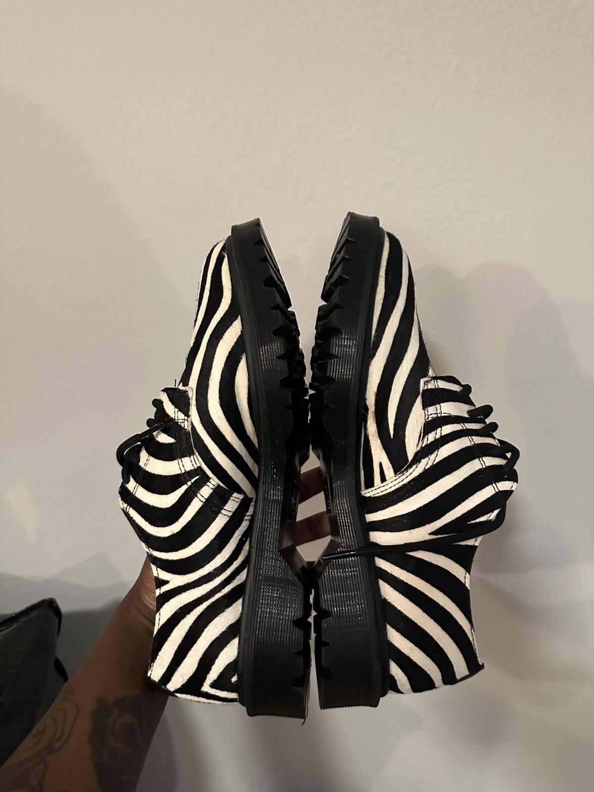 Dr. Martens × Supreme Supreme x doc martens (zebra pony hair color way) Size US 9 / EU 42 - 7 Thumbnail