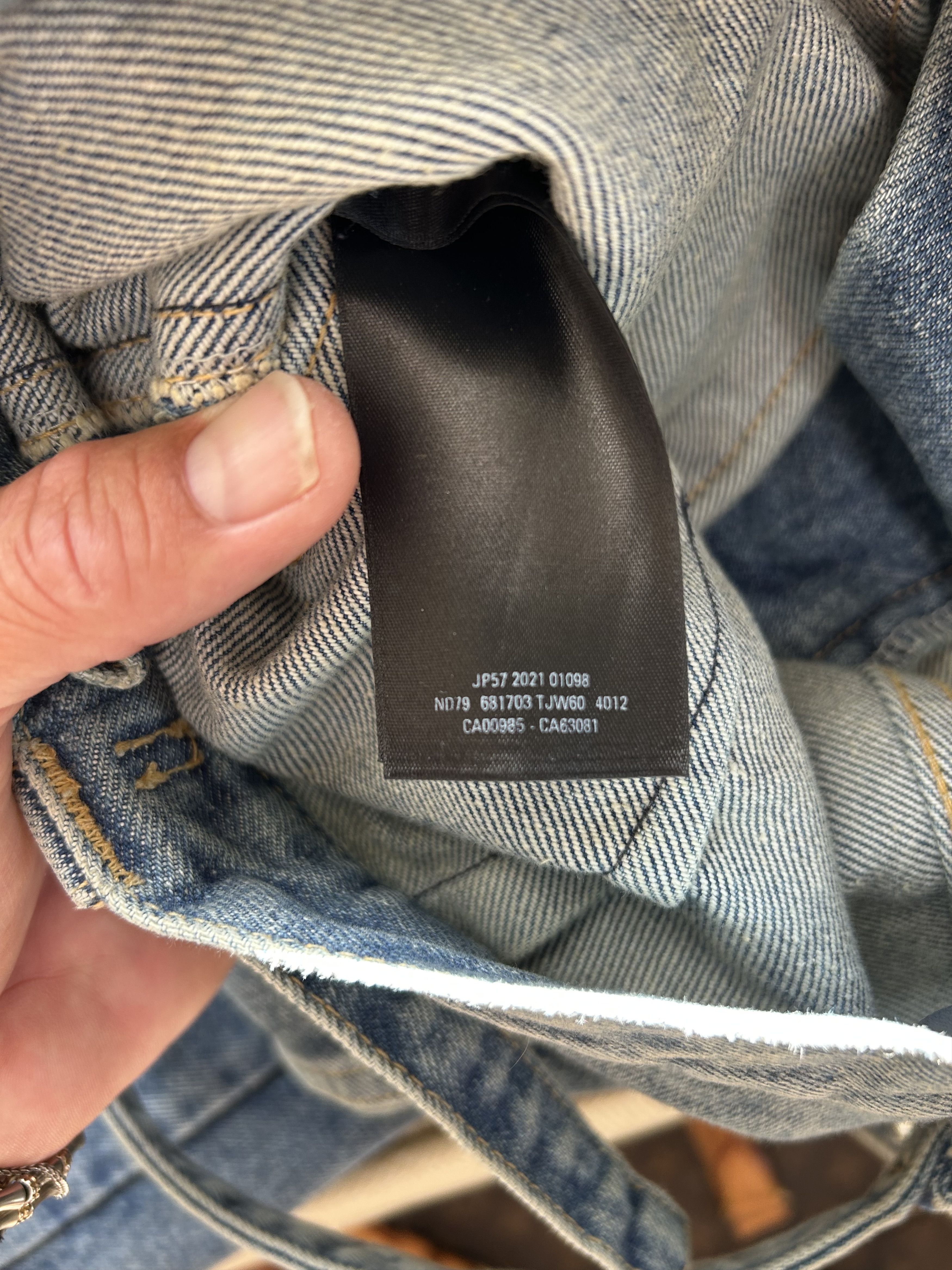Balenciaga Balenciaga Raver Denim Size US 30 / EU 46 - 19 Thumbnail