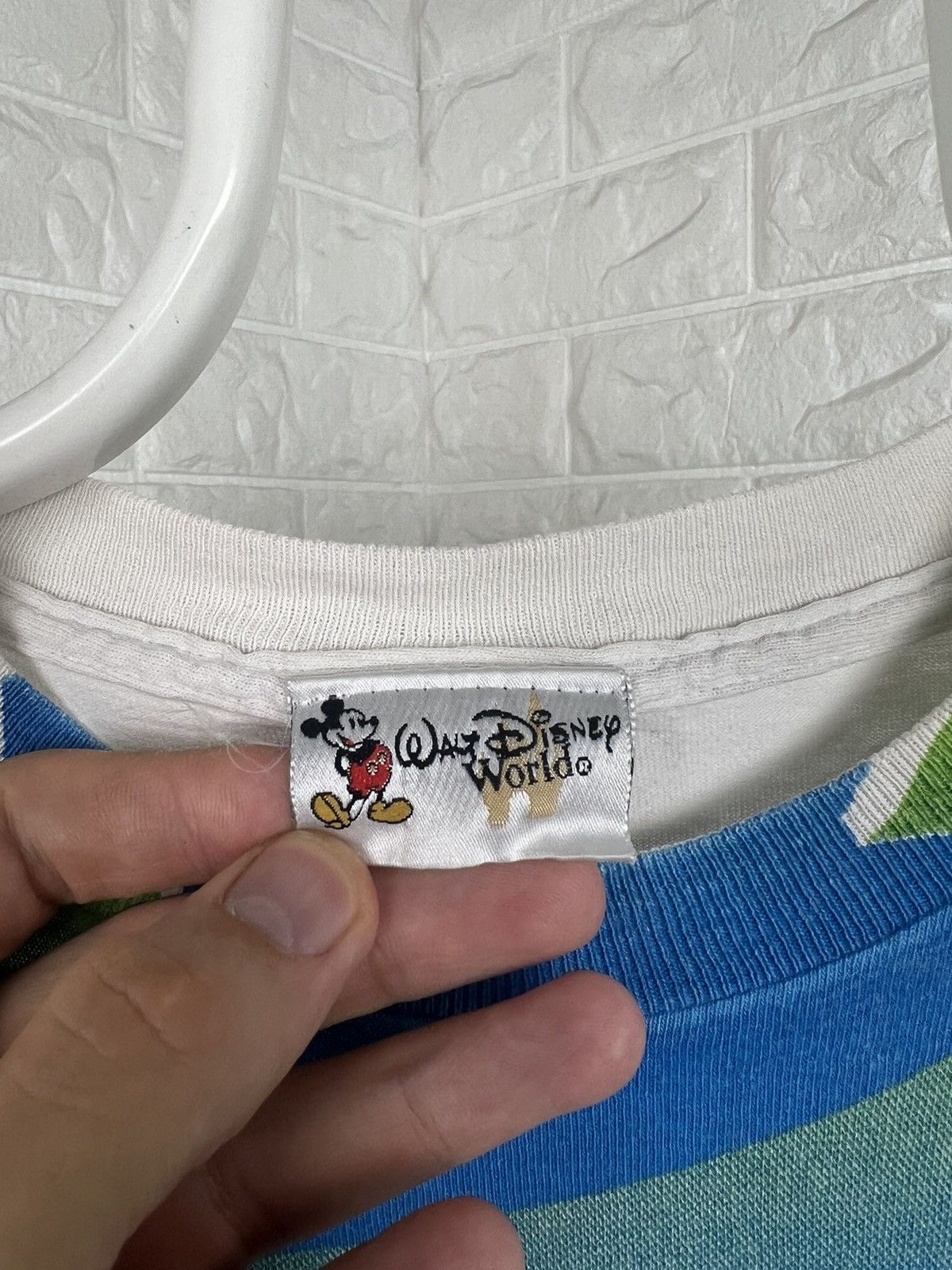 Disney × Vintage Vintage 90s Disney Typhoon Lagoon All over print Tee Size US L / EU 52-54 / 3 - 11 Thumbnail