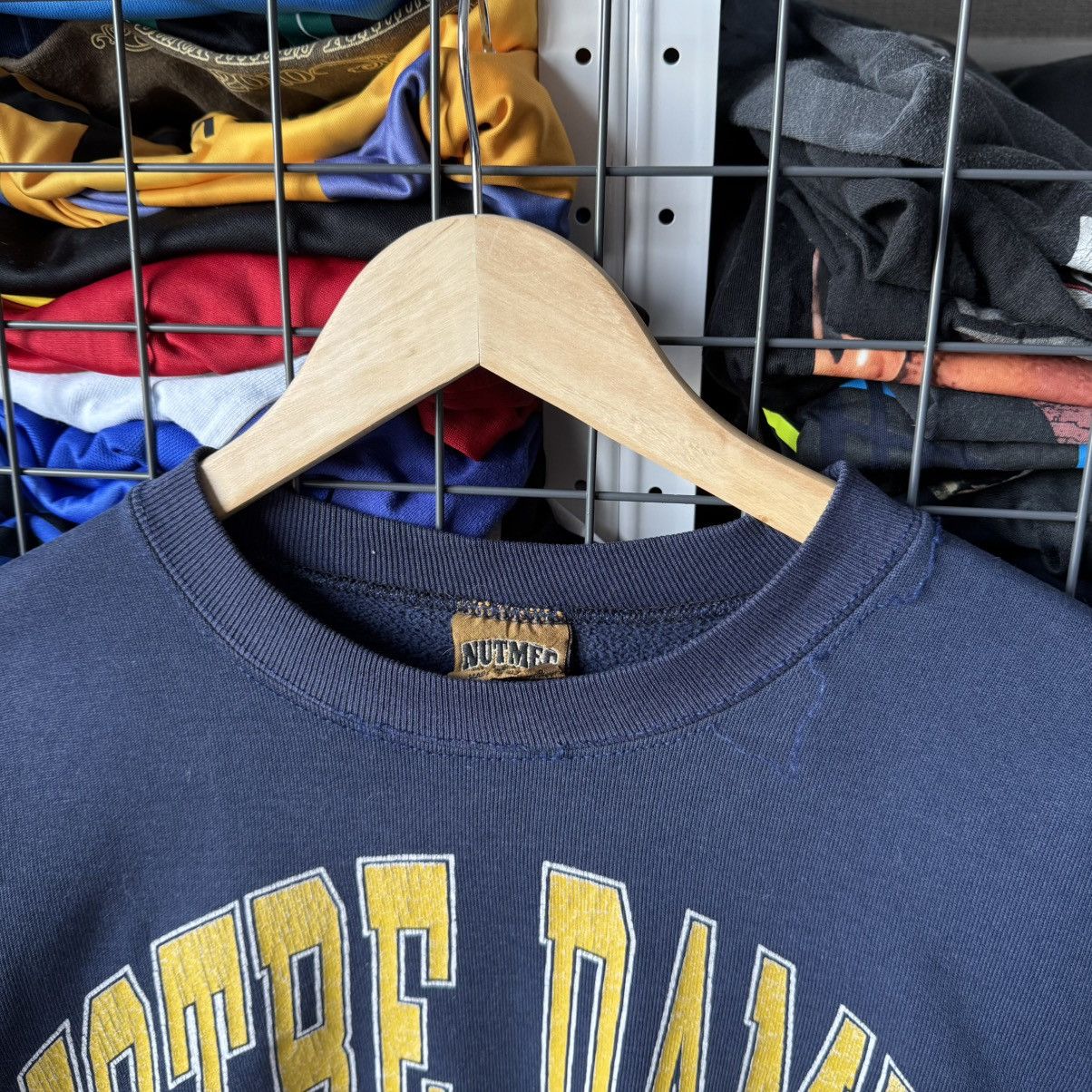 Nutmeg Vintage 90s Notre Dame Irish Nutmeg Sweatshirt Size US M / EU 48-50 / 2 - 5 Thumbnail