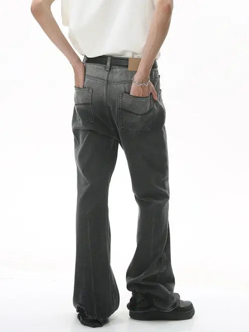 Jean y2k fade distressed flared jeans Size US 28 / EU 44 - 4 Thumbnail