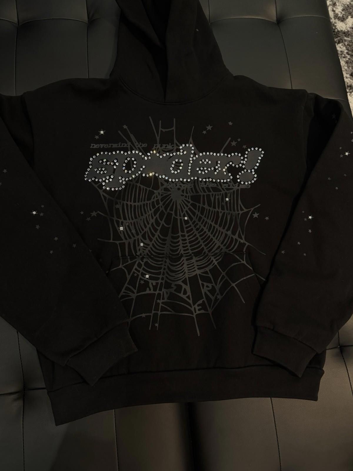 Sp5der Sp5der Black VVS Stone Hoodie Size Large 2026 100% Authentic Size US L / EU 52-54 / 3 - 4 Thumbnail