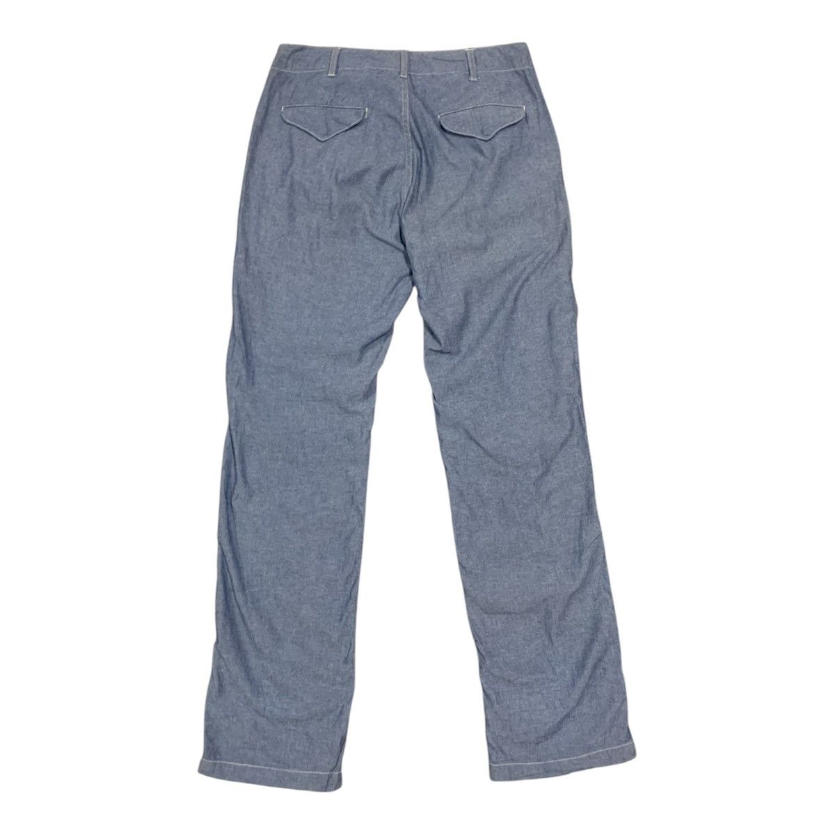 Beams Plus Beams Plus Chambray Cotton Straight Easy Pants W32x33 Size US 32 / EU 48 - 6 Thumbnail