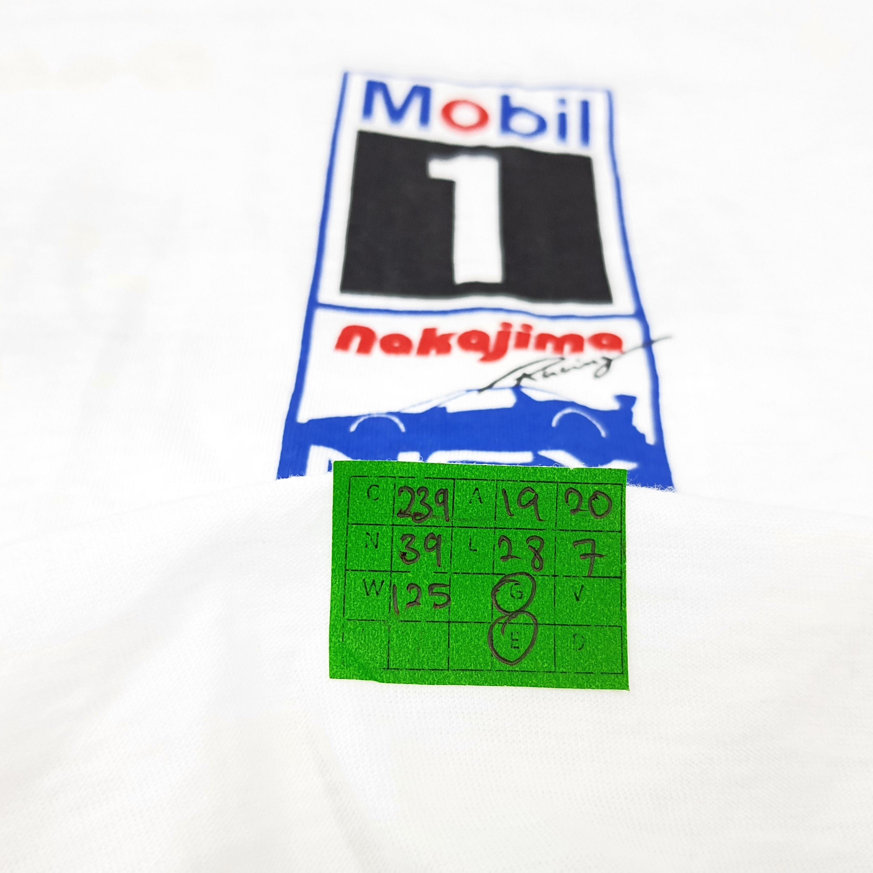 Other Vintage Mobil 1 Nakajima NSX Motorsports Tshirt C239N39 Size US M / EU 48-50 / 2 - 9 Thumbnail