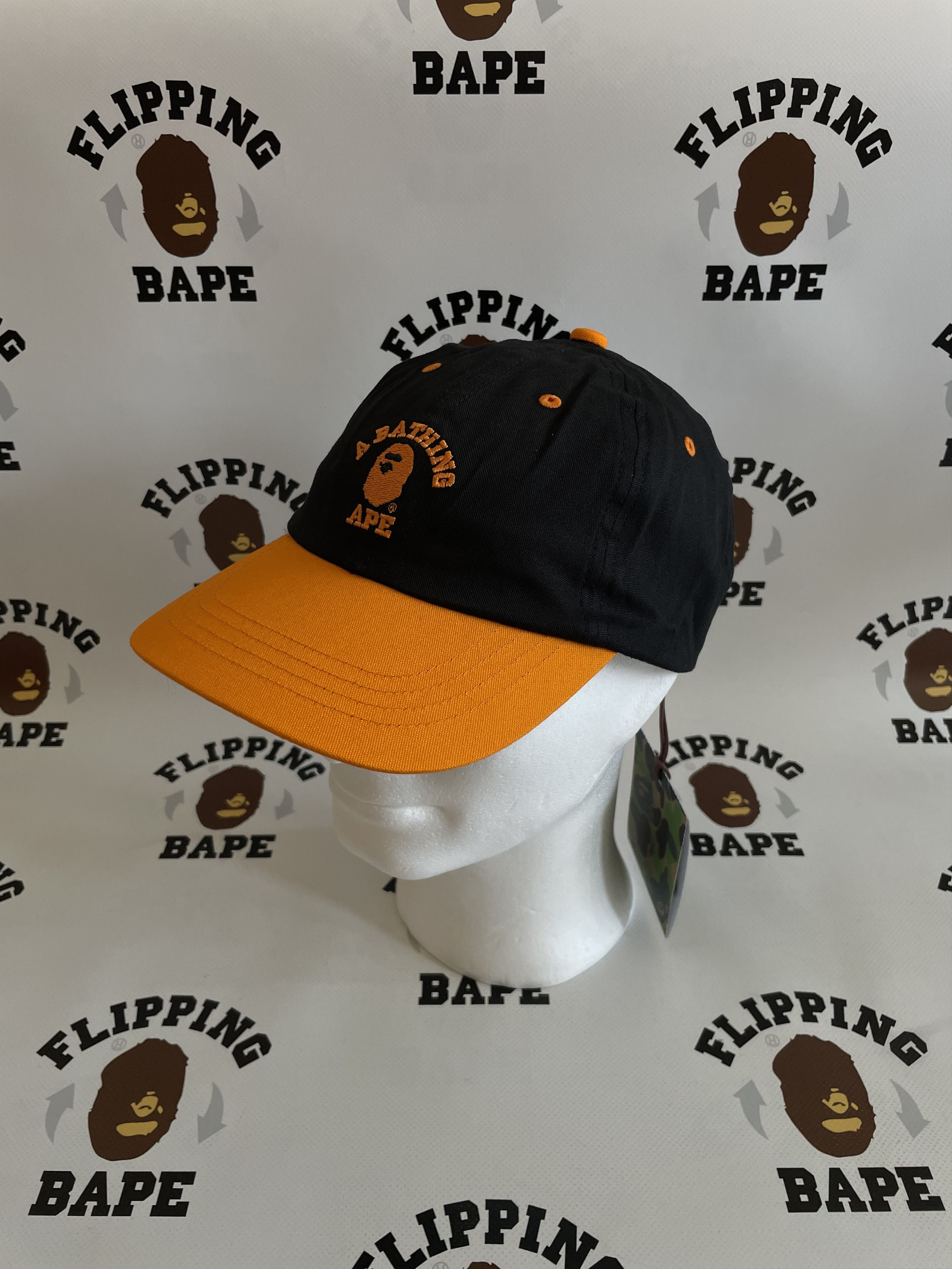 BAPE COLLEGE PANEL CAP