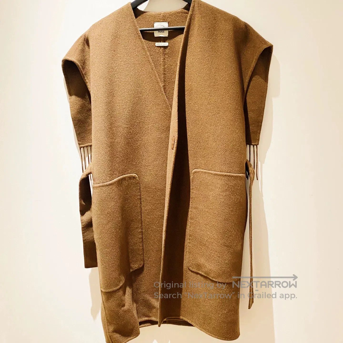 Hermes Hermes Long Sleeveless Fringe Coat. Size US S / EU 44-46 / 1 - 1 Thumbnail