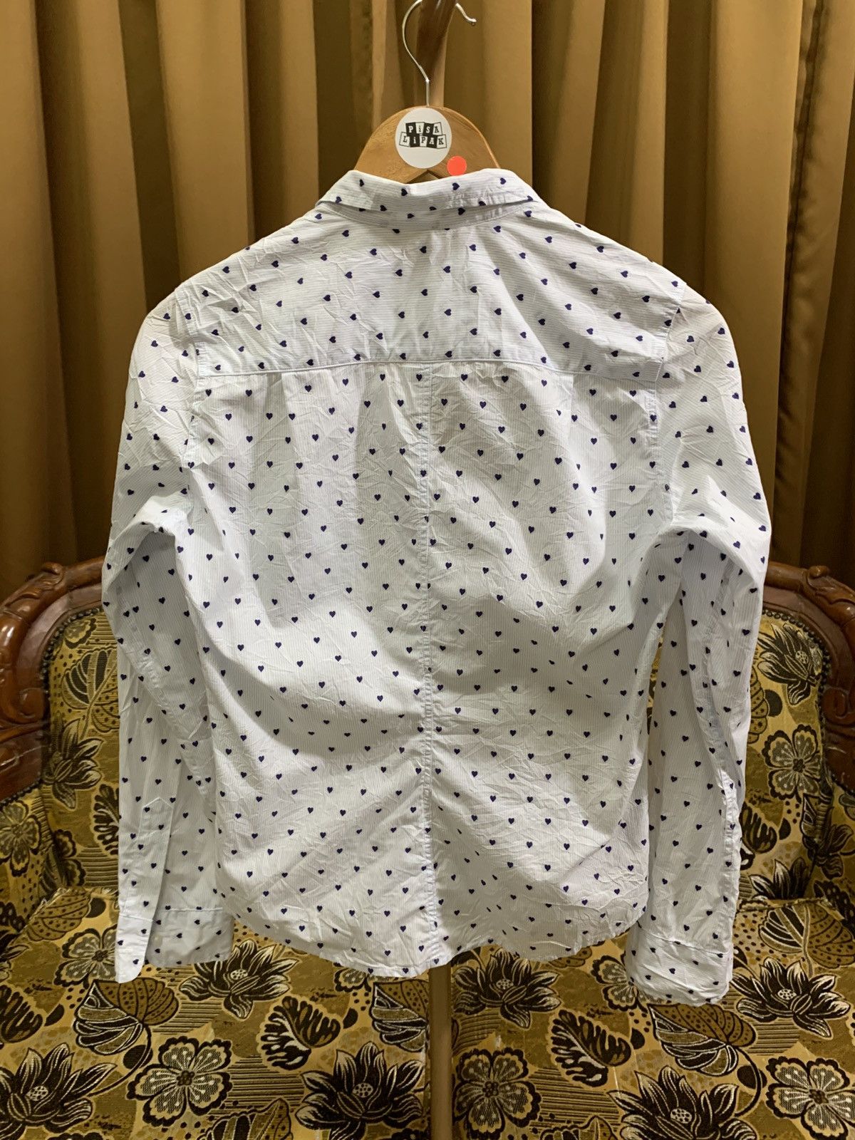 Frank & Eileen FRANK & EILEEN RELAXED BUTTON UPS SHIRT WITH LOVE DESIGN Size XS / US 0-2 / IT 36-38 - 11 Thumbnail