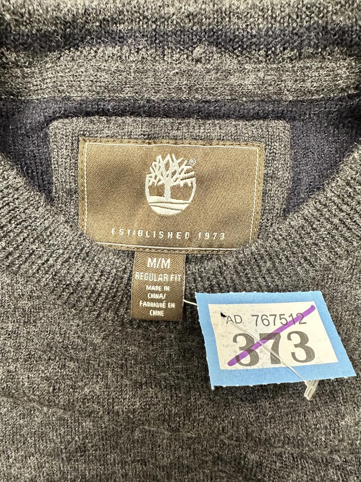 Timberland Timberland Grey Wool Blend Crewneck Sweater Medium Size US M / EU 48-50 / 2 - 2 Thumbnail