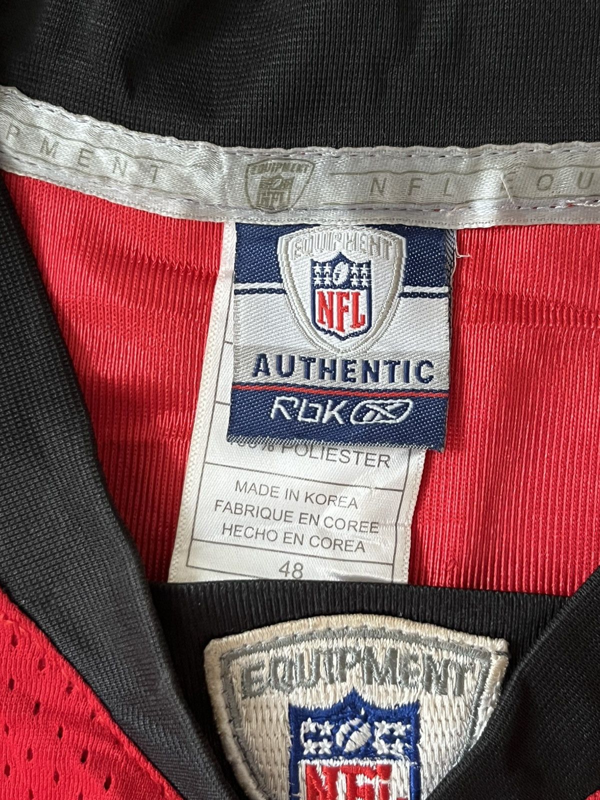 Reebok Vintage Reebok Atlanta Falcons NFL Matt Ryan – Men’s Size 48 Size US L / EU 52-54 / 3 - 5 Thumbnail