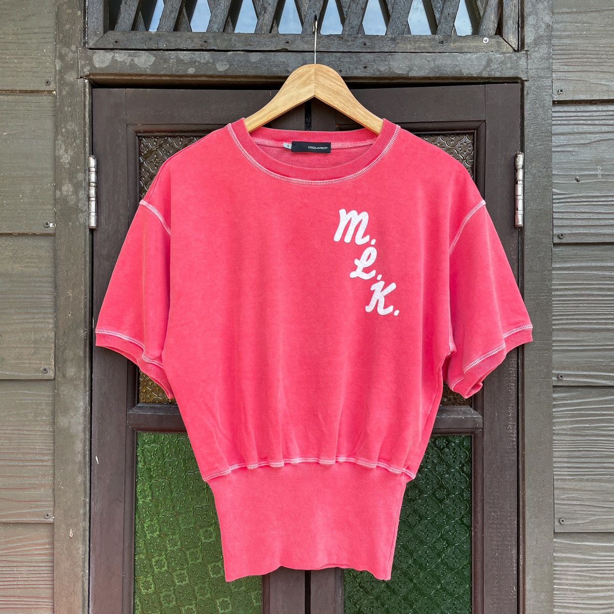 Dsquared2 DSQUARED2 M.L.K Crop T Shirt Size S / US 4 / IT 40 - 1 Thumbnail