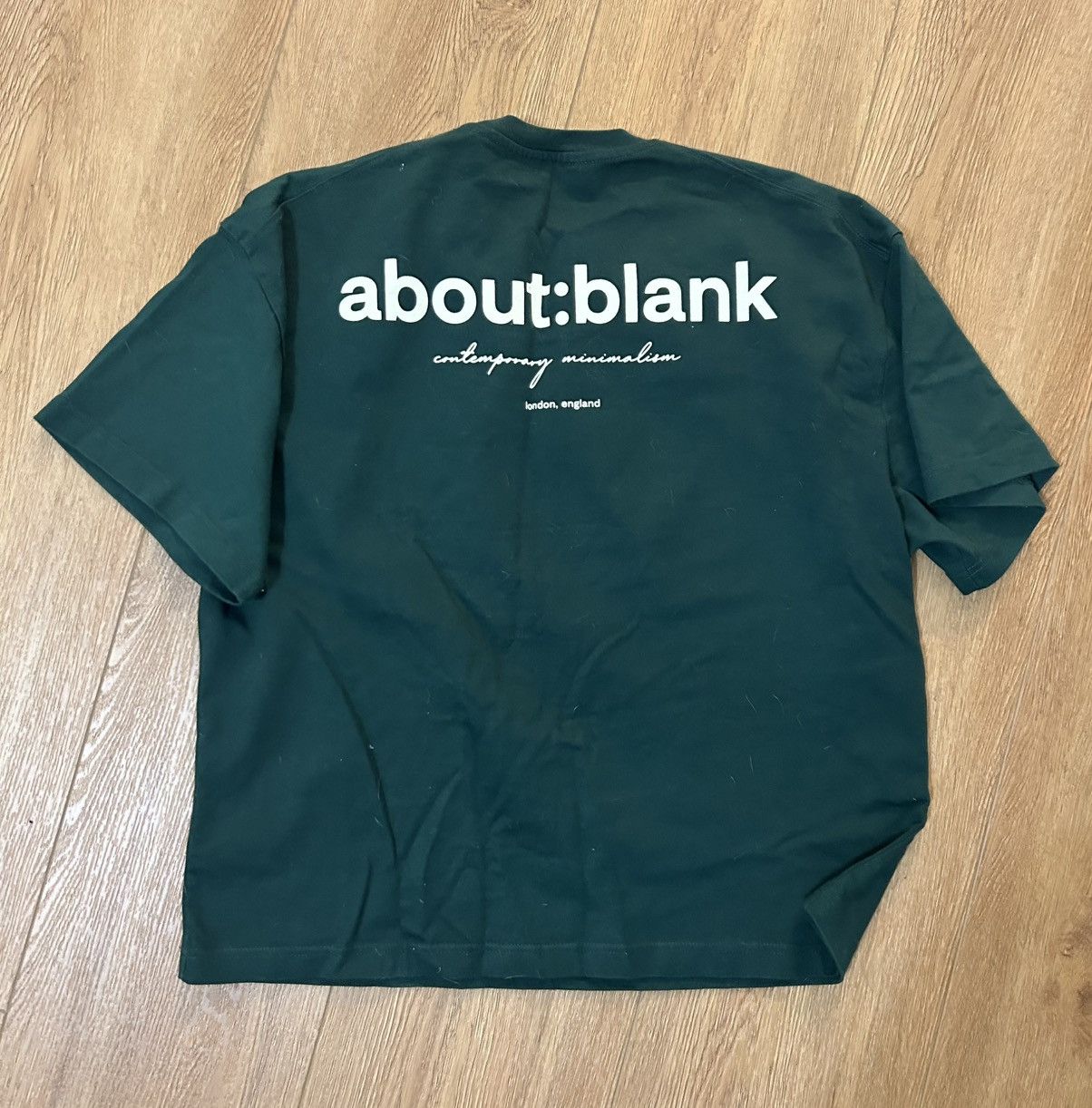 About:Blank About:blank box t shirt epsom green Size US L / EU 52-54 / 3 - 3 Thumbnail