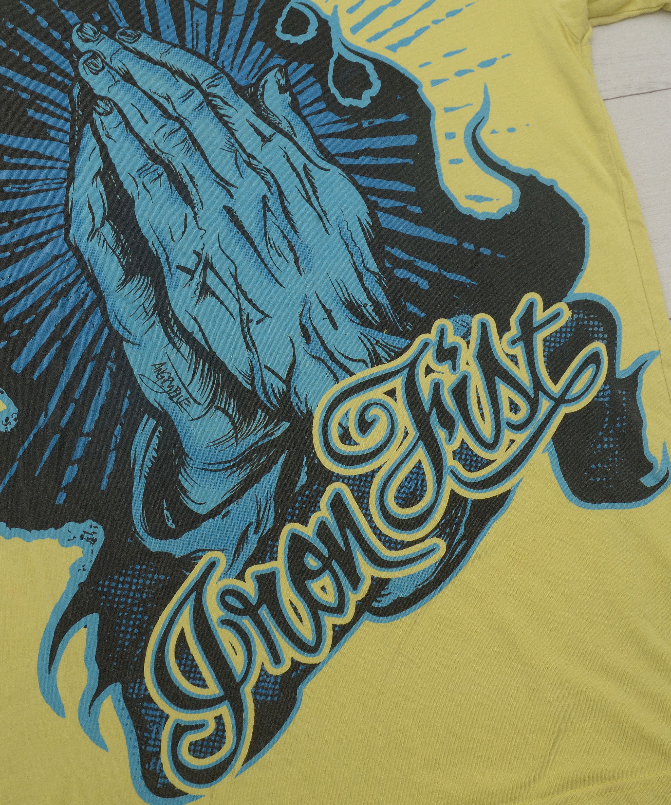 Iron Fist × Vintage Y2K Iron Fist AngryBlue ART Studio Graphic Tee goth style Size US S / EU 44-46 / 1 - 8 Thumbnail