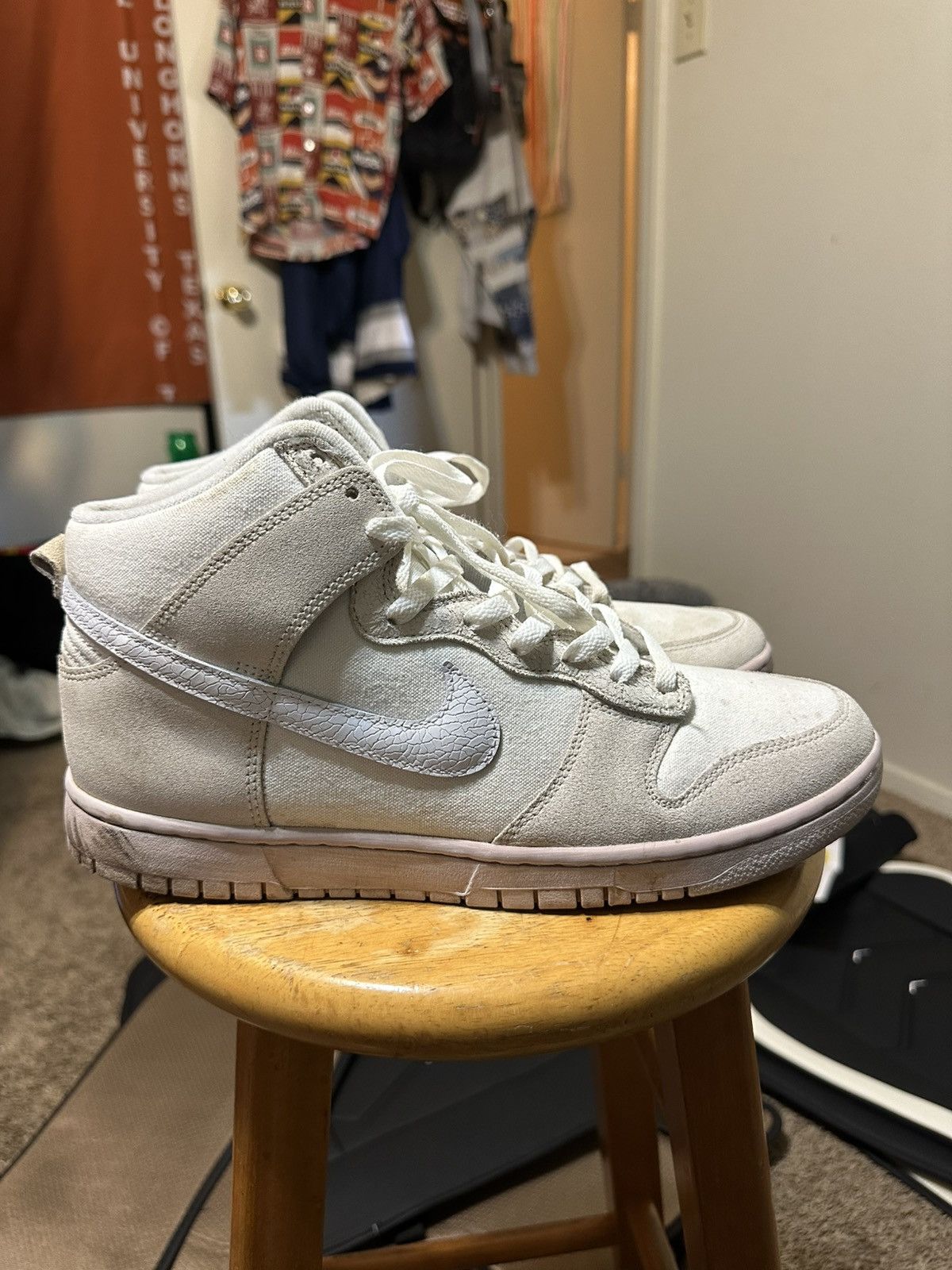 Nike Vintage Nike dunk high retro PRM “cracked” 2023 size 11 Size US 11 / EU 44 - 1 Thumbnail