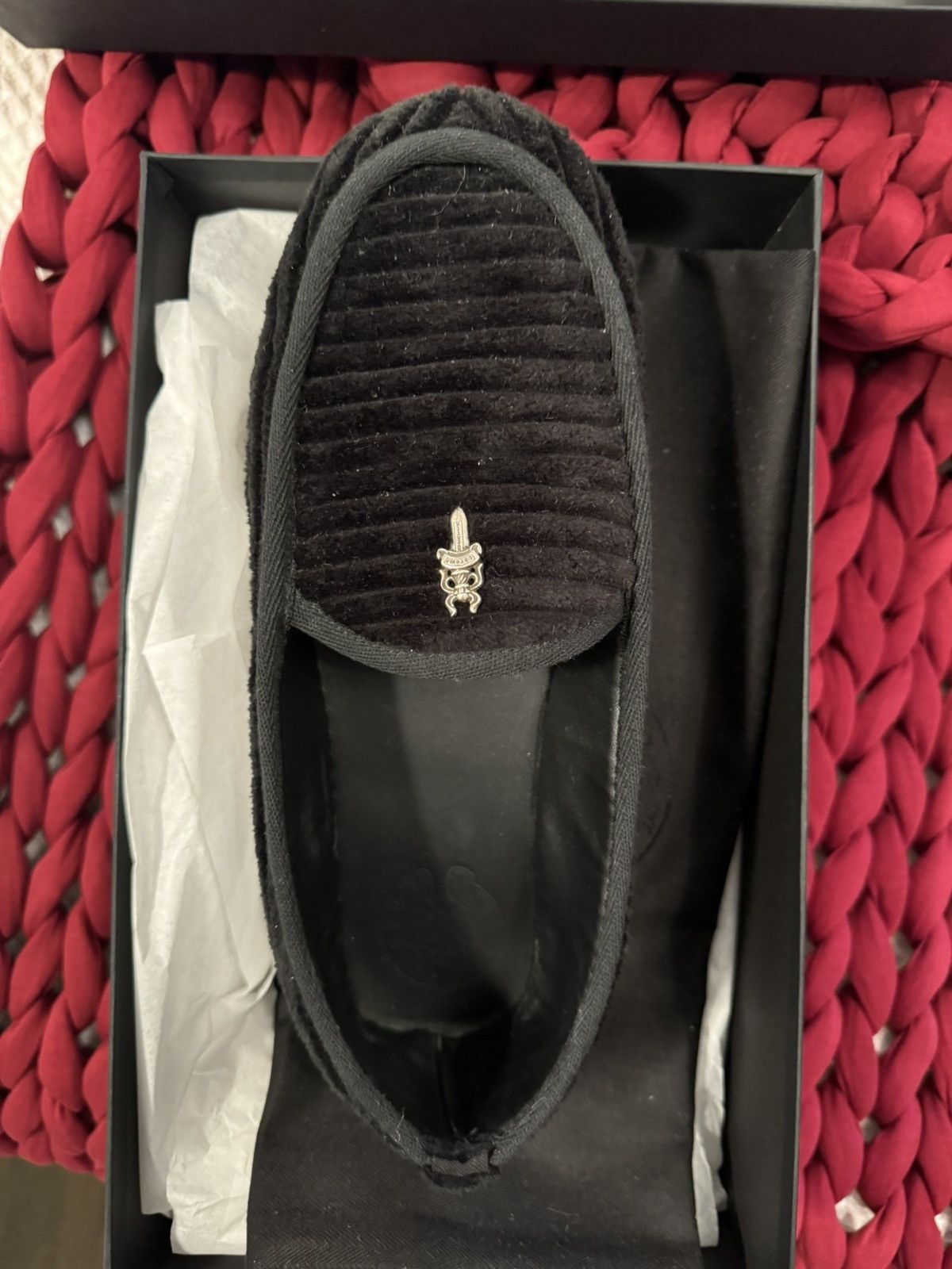 Chrome Hearts Chrome Hearts Cord Slippers Size US 10.5 / EU 43-44 - 6 Thumbnail