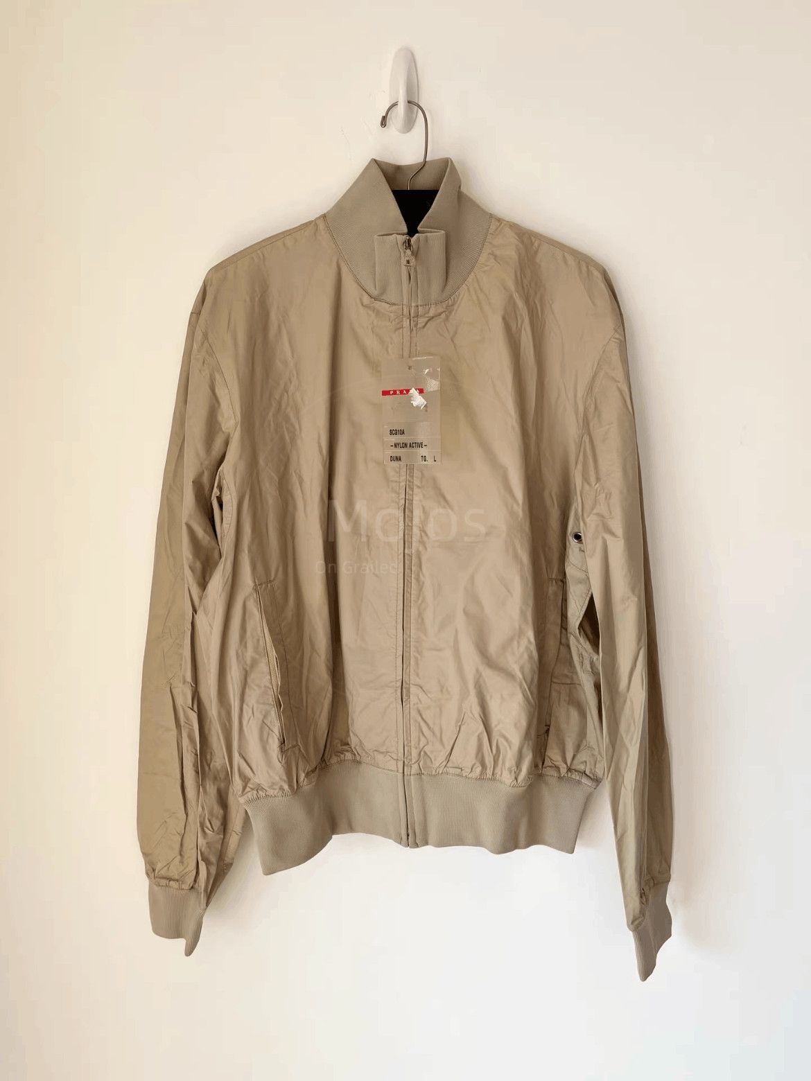 Prada Prada Vintage Beige Light Flight Jacket-2508 Size US L / EU 52-54 / 3 - 2 Thumbnail