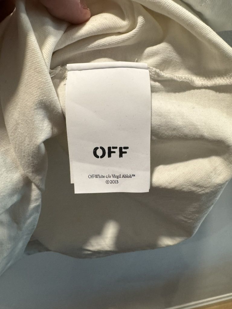 Off-White Off-White Embroider Diagonal Arrow T-Shirt Size US XL / EU 56 / 4 - 4 Thumbnail