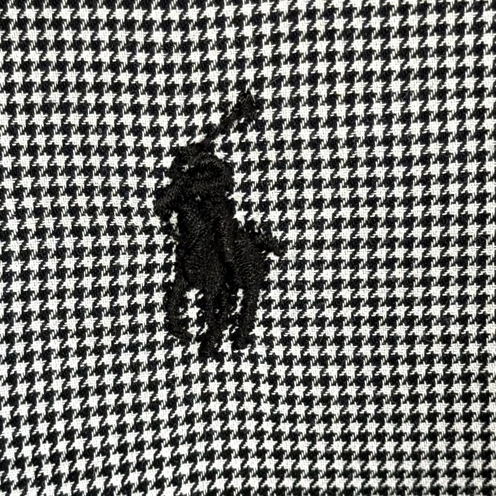 Ralph Lauren Ralph Lauren Yarmouth Dress Shirt Gray Houndstooth 16 / 34–35 Men’s Cotton Long Sleeve Button-Down Collar Shirt Size 42R - 7 Thumbnail