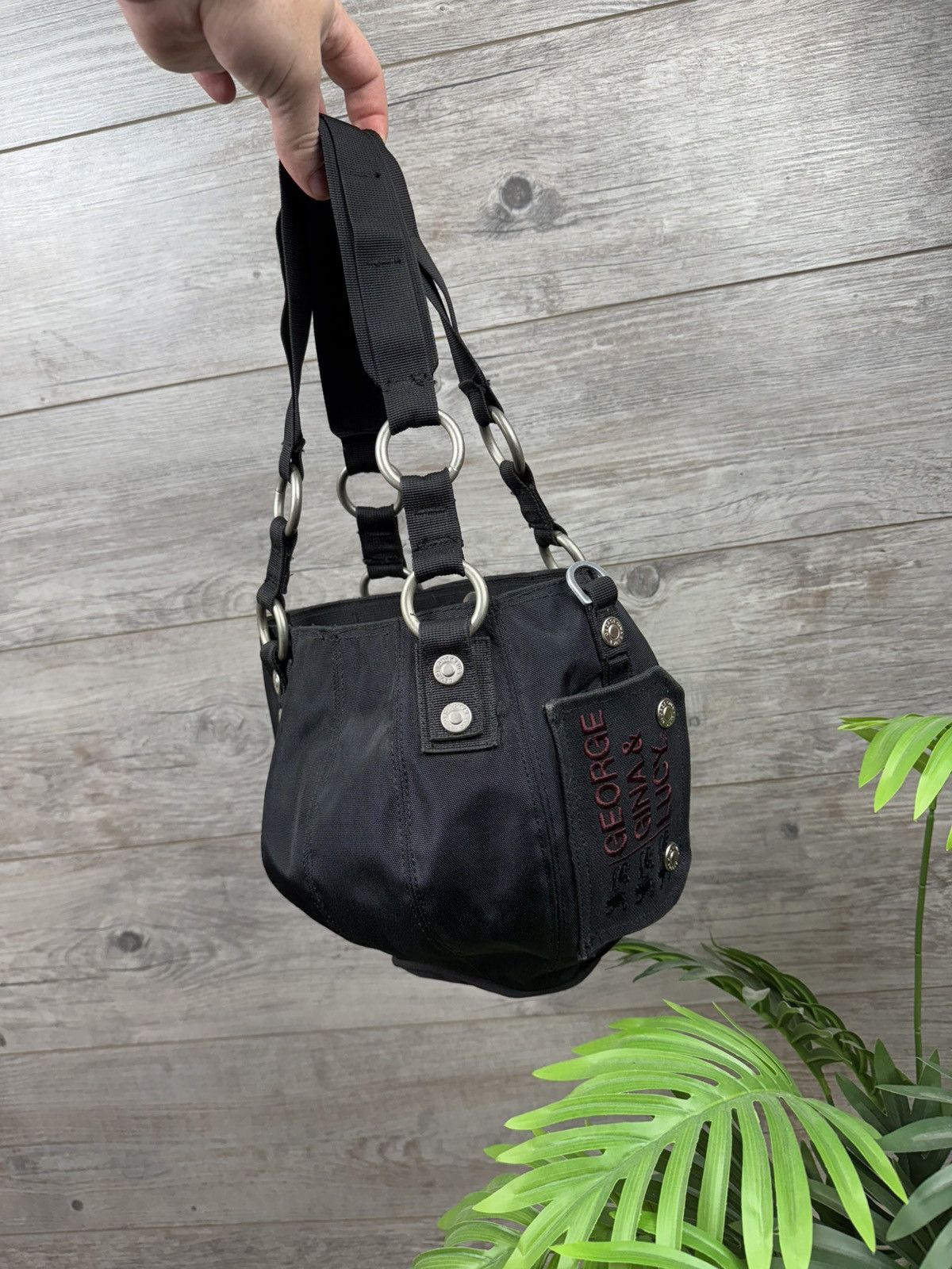 Japanese Brand George Gina & Lucy 2006 y2k style Bag PUFFY PUNCHBAG Size ONE SIZE - 4 Thumbnail