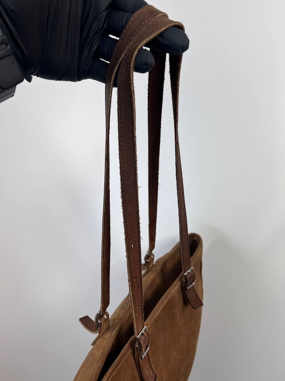 Harley Davidson Harley-Davidson Leather Tote Shoulder Bag Shopper Genuine Size ONE SIZE - 5 Thumbnail
