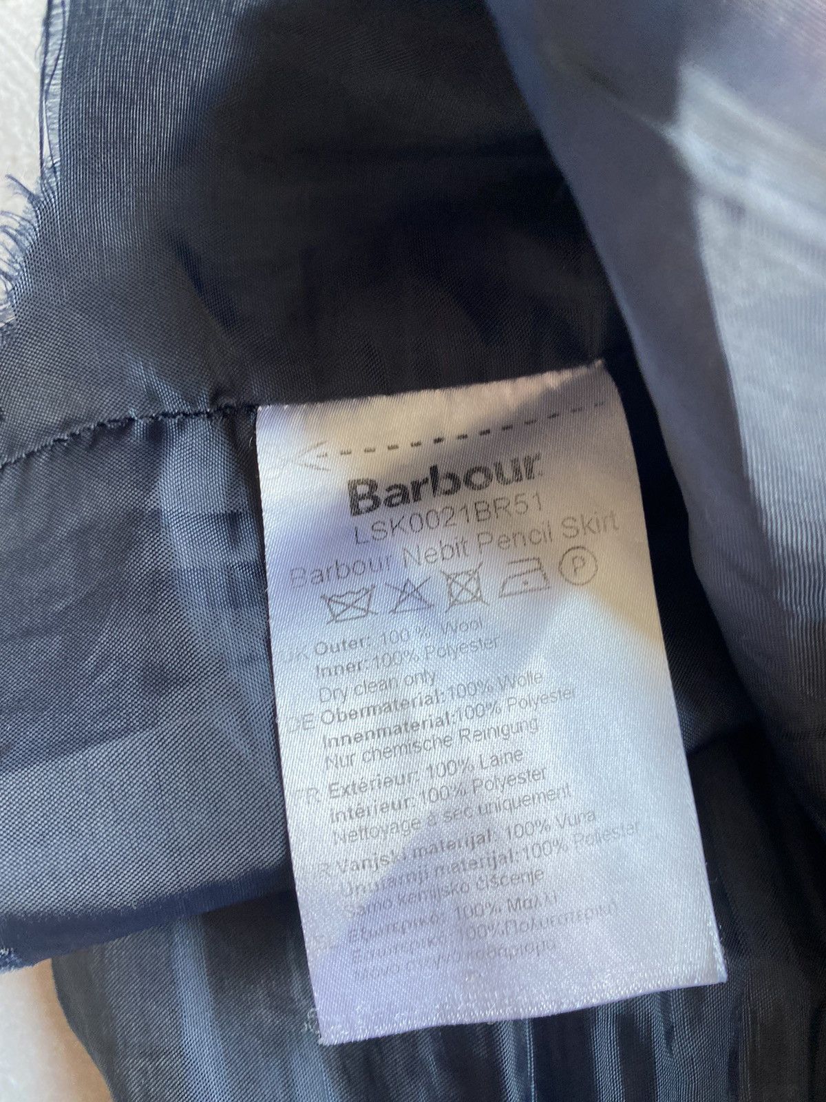 Barbour Vintage Barbour Wool Nova Check Multicolour skirt Y2K Rare Size 32" / US 10 / IT 46 - 9 Thumbnail