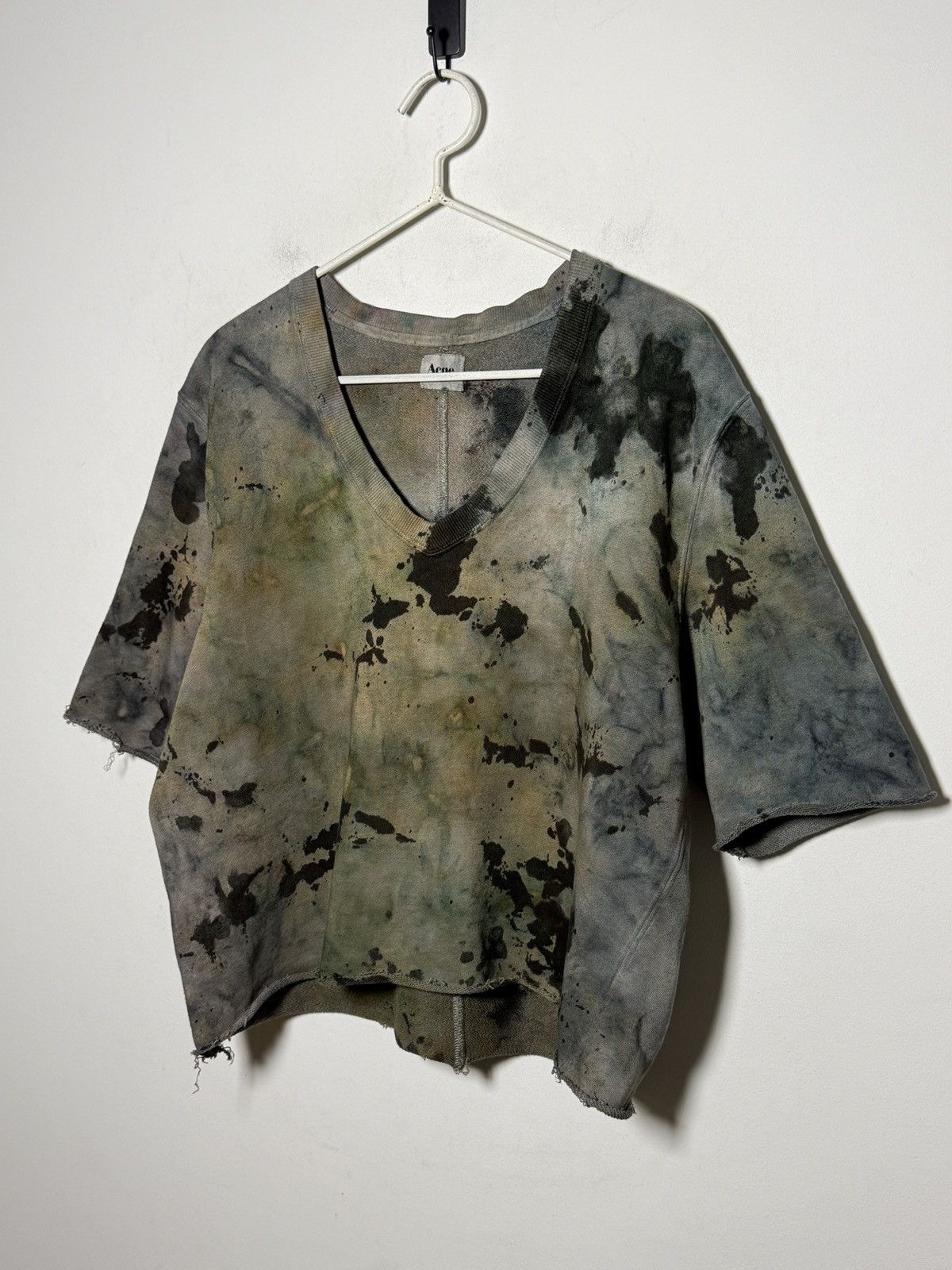 Acne Studios acne studios crop tie dye sweatshirt 1/1 Size US M / EU 48-50 / 2 - 2 Thumbnail
