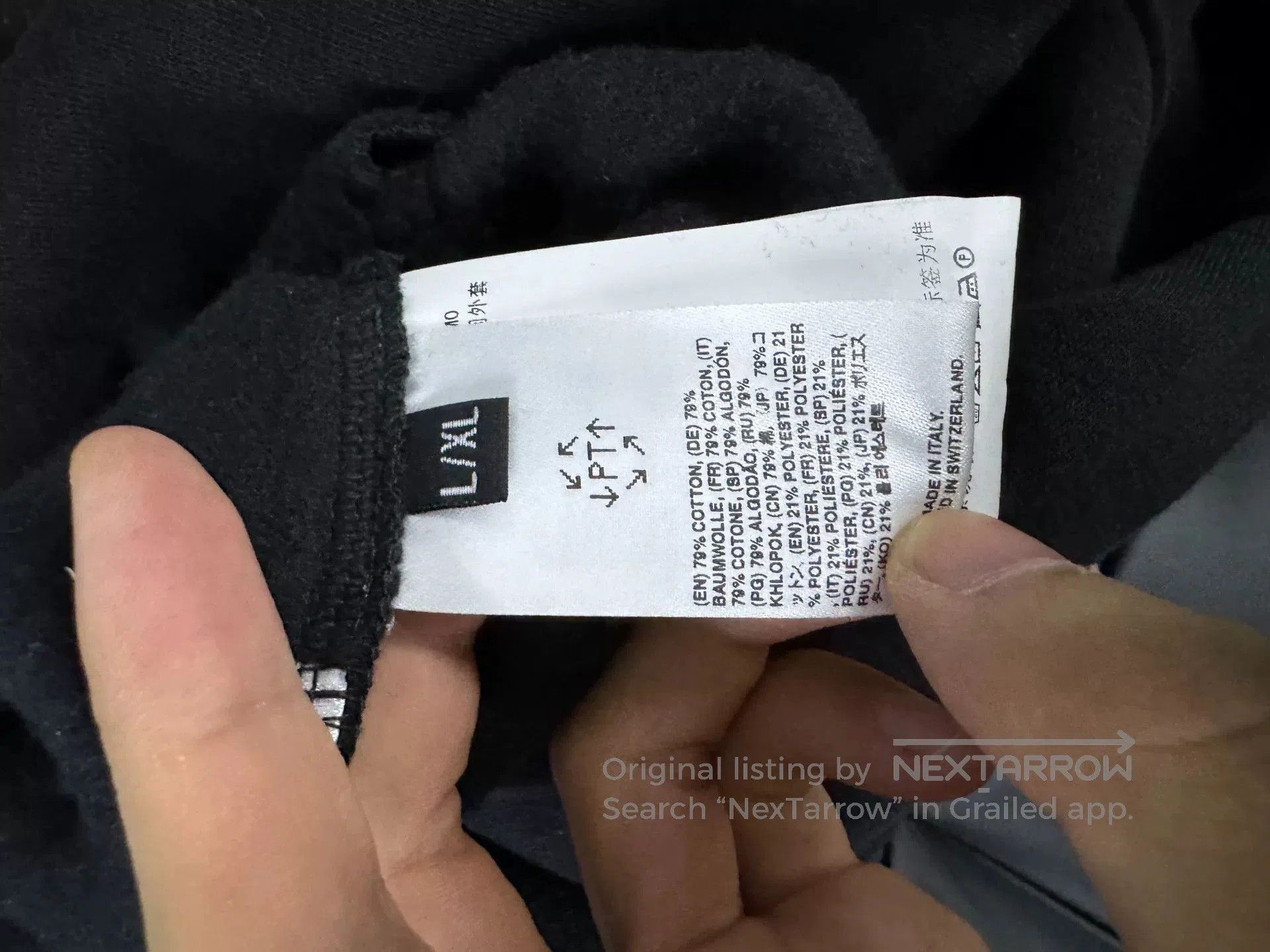 Prototypes Prototypes SS25 Hooded Sweatshirt. Size US L / EU 52-54 / 3 - 5 Thumbnail