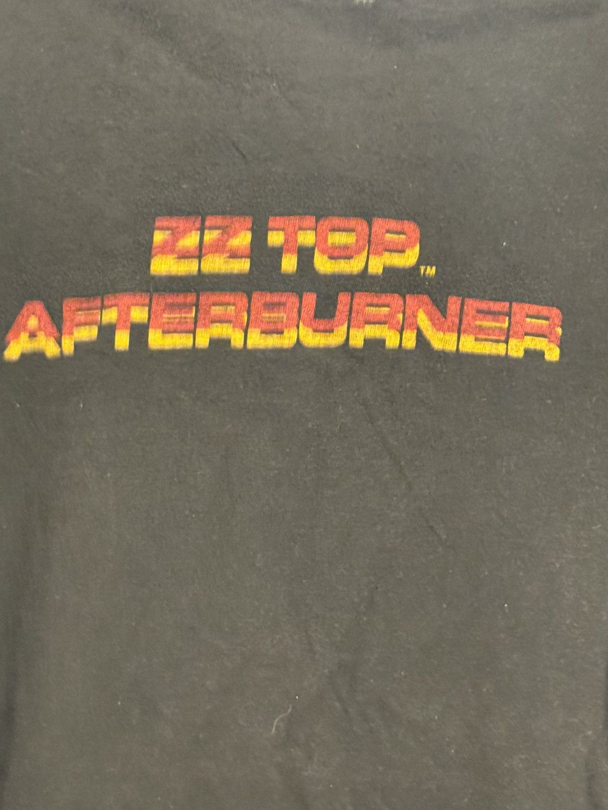 Fruit Of The Loom Super Rare VTG 1986 ZZ Top “Afterburner” Tour Tee Size US M / EU 48-50 / 2 - 4 Thumbnail