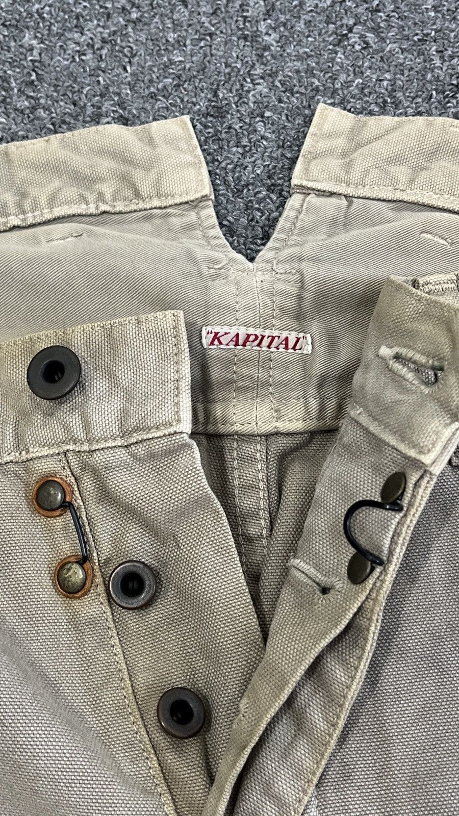 Kapital 90s KAPITAL Fishtail Buckle Back Western Pocket Pants Size US 32 / EU 48 - 5 Thumbnail