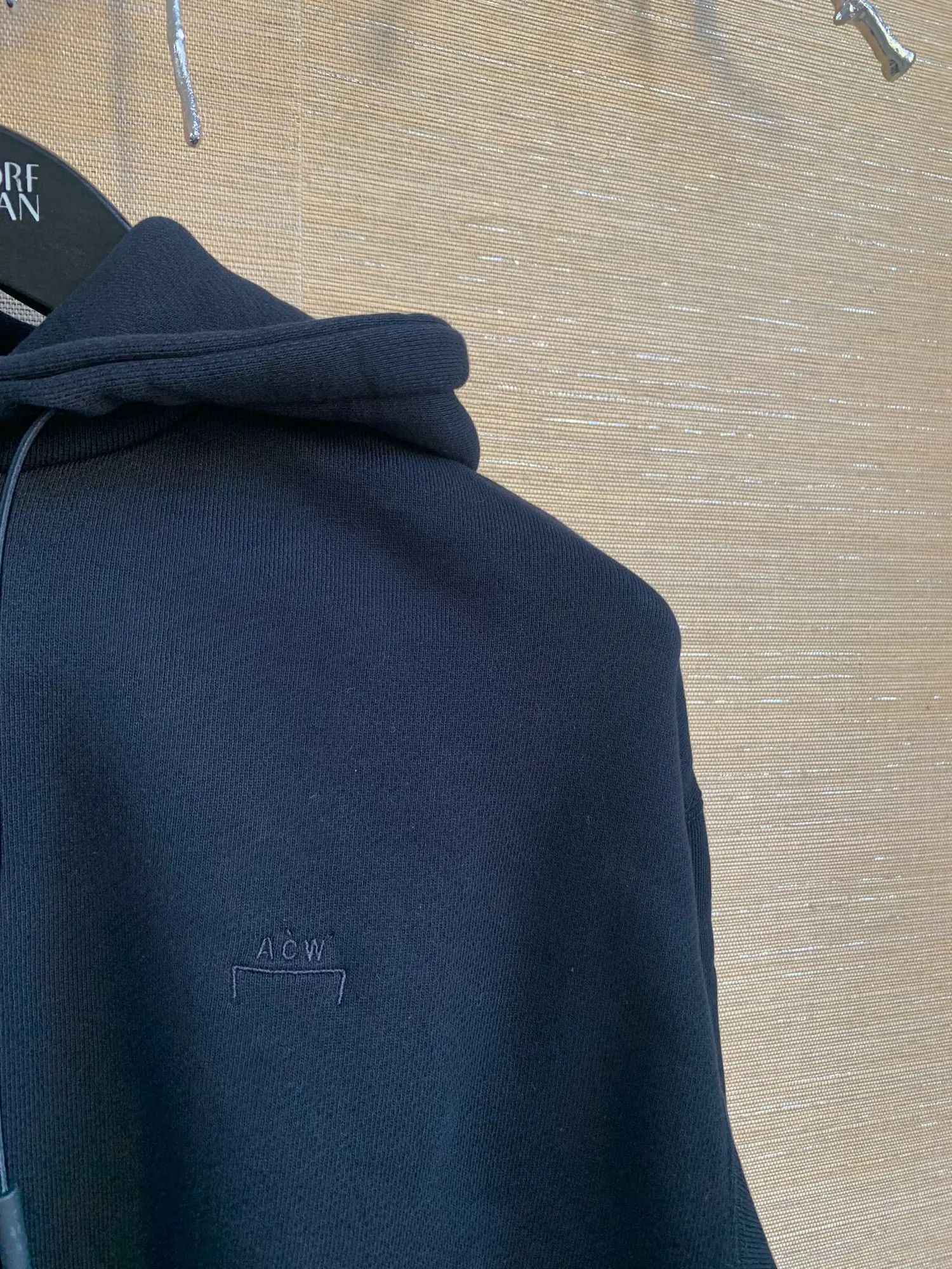 A-COLD-WALL* Cotton Loop Hoodie in Black Size US M / EU 48-50 / 2 - 14 Thumbnail