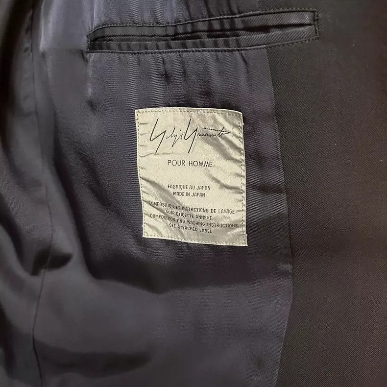 Yohji Yamamoto Yohji Yamamoto size m 93aw reggae period cut collar GABA wo Size 36R - 6 Thumbnail