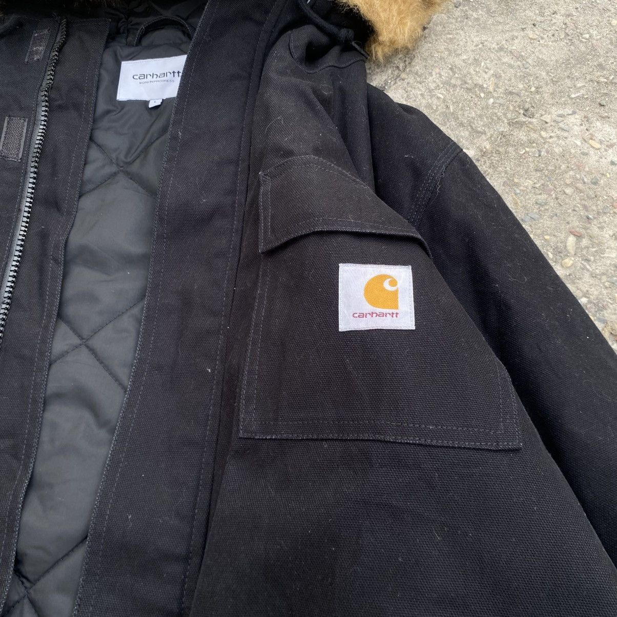Carhartt Carhartt Siberian Parka – Black (WIP) Size US M / EU 48-50 / 2 - 2 Thumbnail