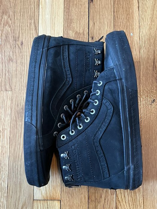 Vans sk8-hi kith outlet x mastermind japan black