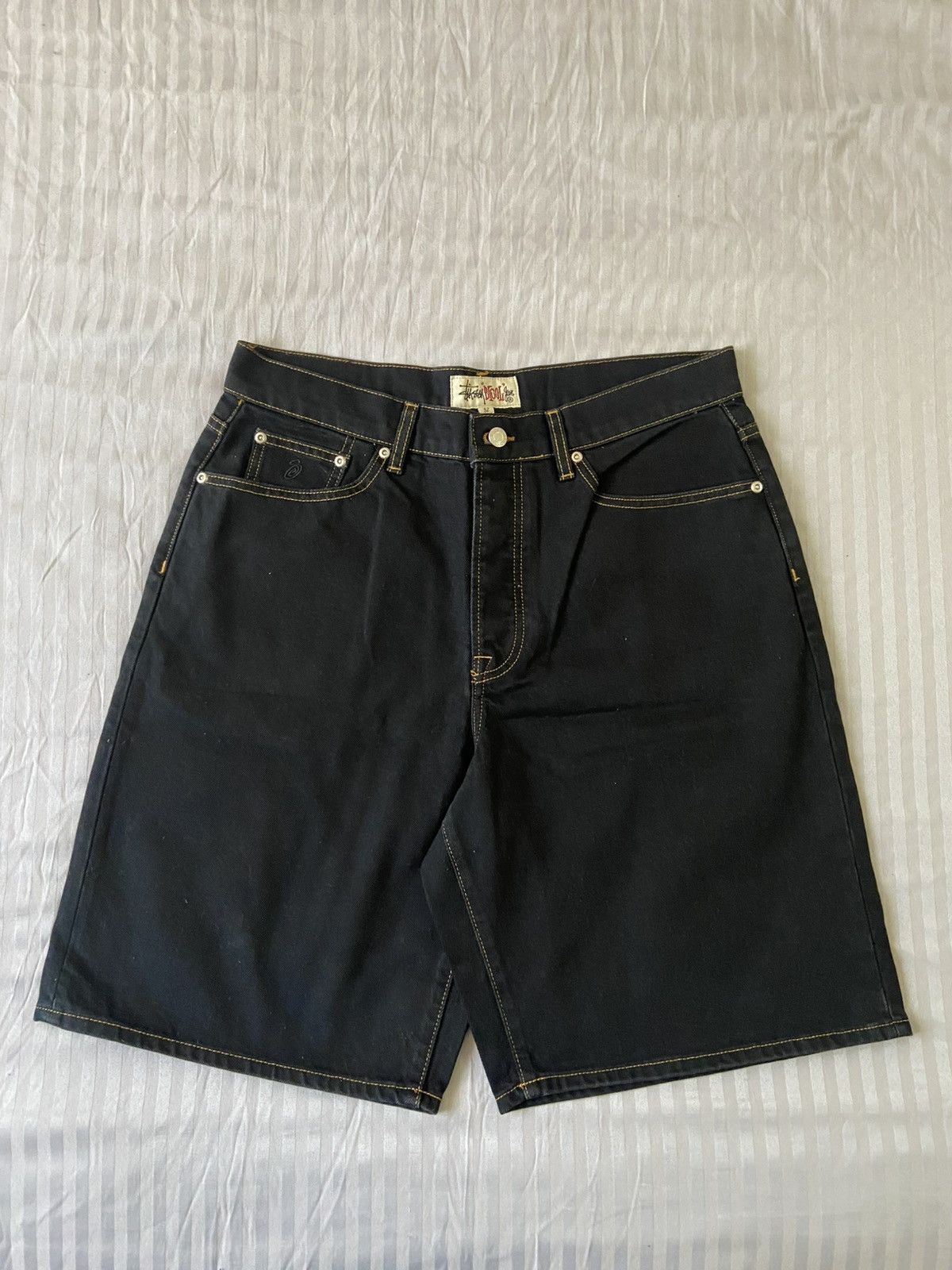 Stussy Stussy Big Ol' Short Leather | Grailed