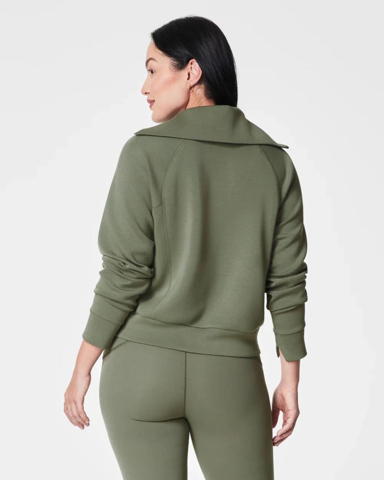 Domenico Spano Spanx AirEssentials Half Zip Pullover Size Large Size ONE SIZE - 2 Thumbnail