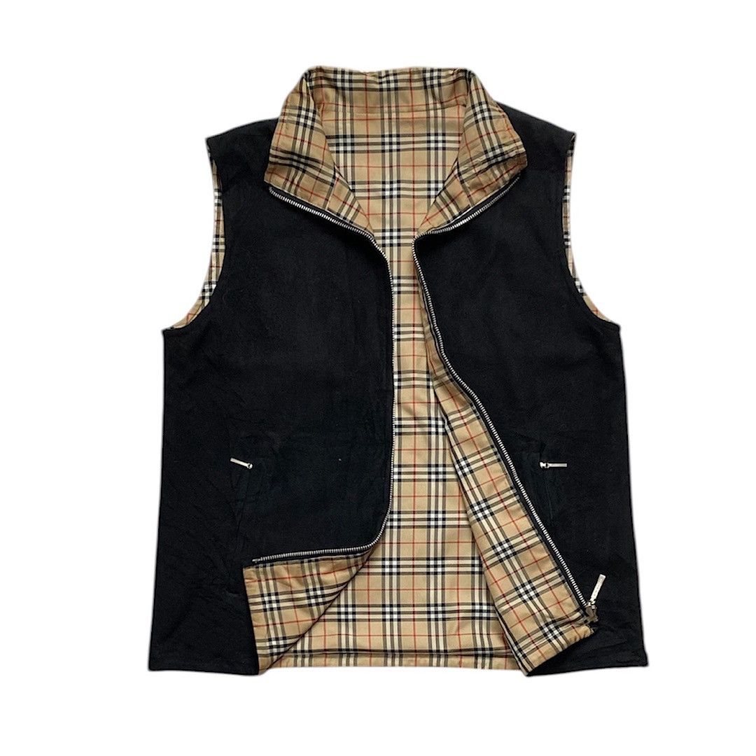 Burberry Burberry golf nova check reversible vest Size L / US 10 / IT 46 - 1 Thumbnail