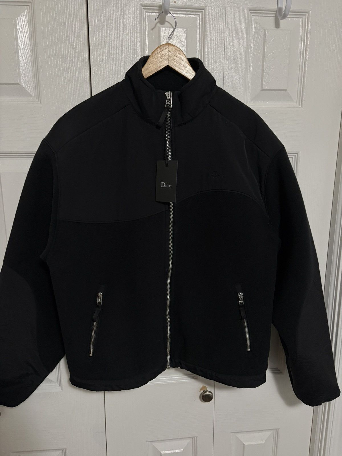 Dime Dime Heavyweight Fleece Wave Jacket Size US L / EU 52-54 / 3 - 2 Thumbnail