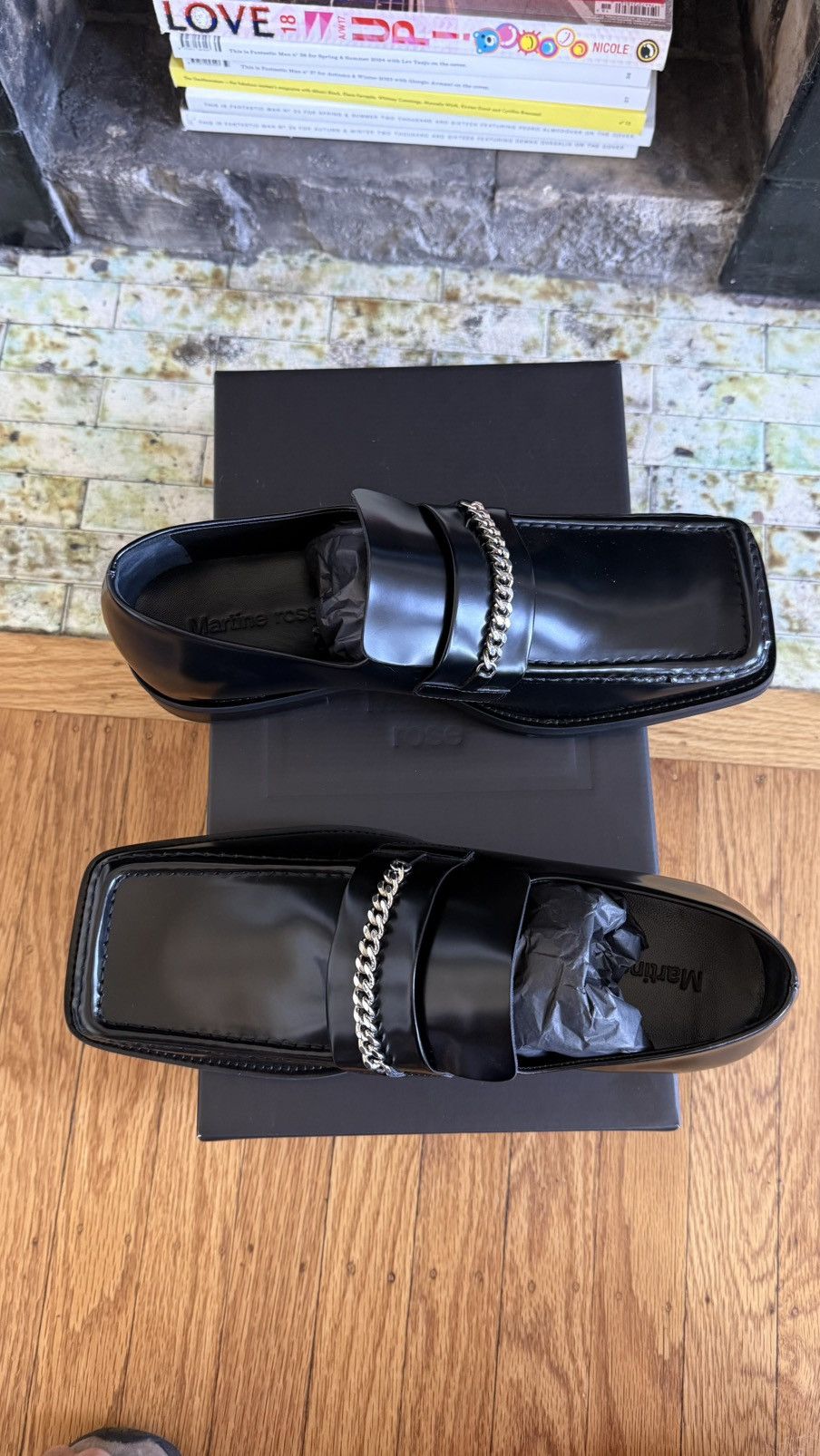 Martine Rose Square Toe Chain Loafers Size US 10 / EU 43 - 6 Thumbnail