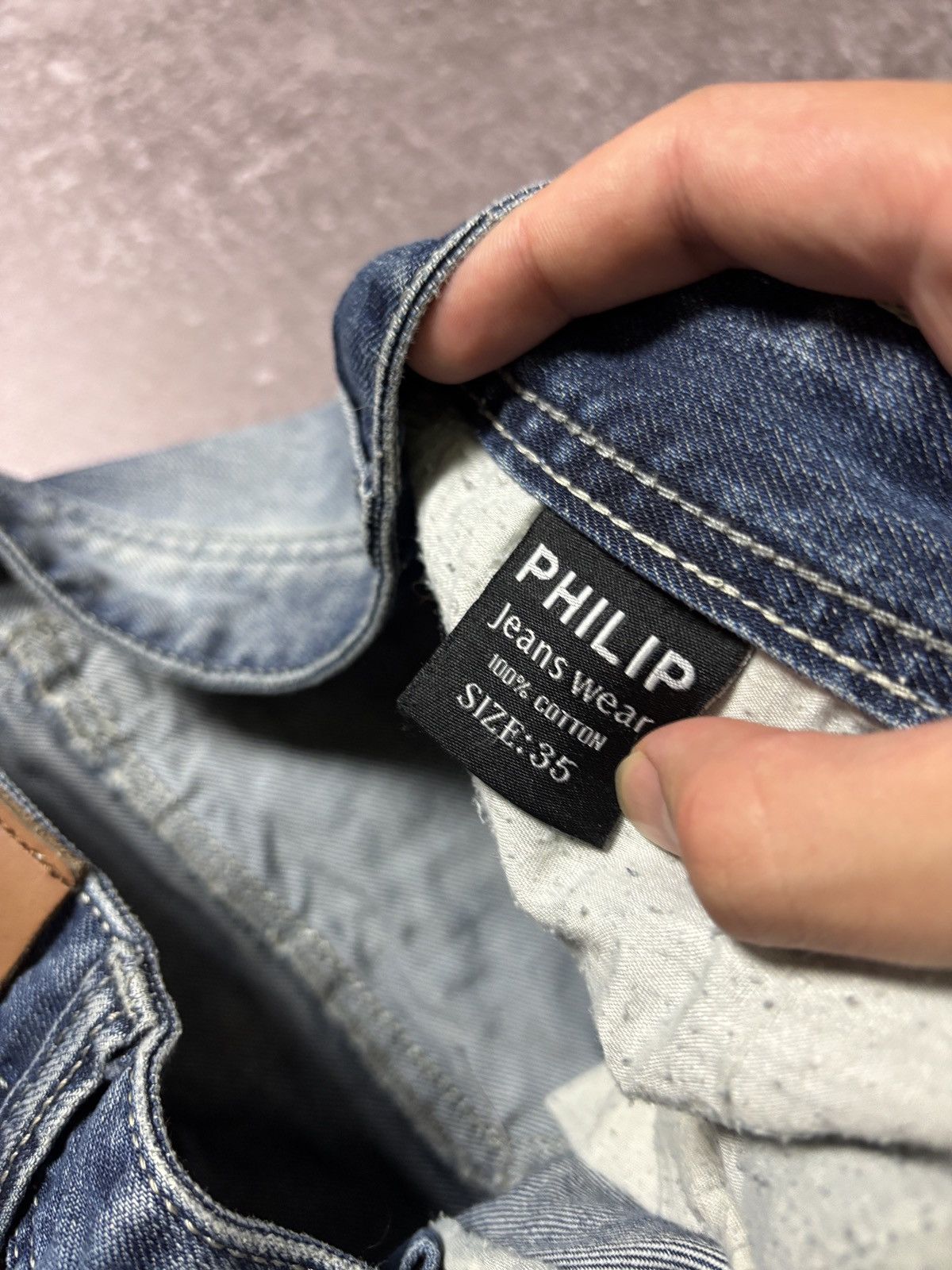 Japanese Brand crazy y2k vintage faded jeans if six was nine style japan Size US 35 - 6 Thumbnail