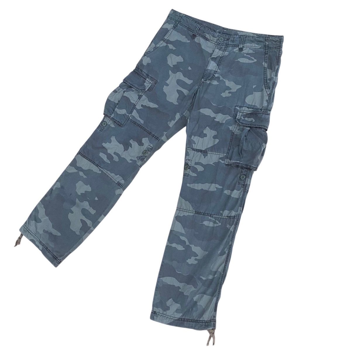 Japanese Brand Camouflage Tactical Military Multipocket Cargo Pants Size US 36 / EU 52 - 1 Thumbnail