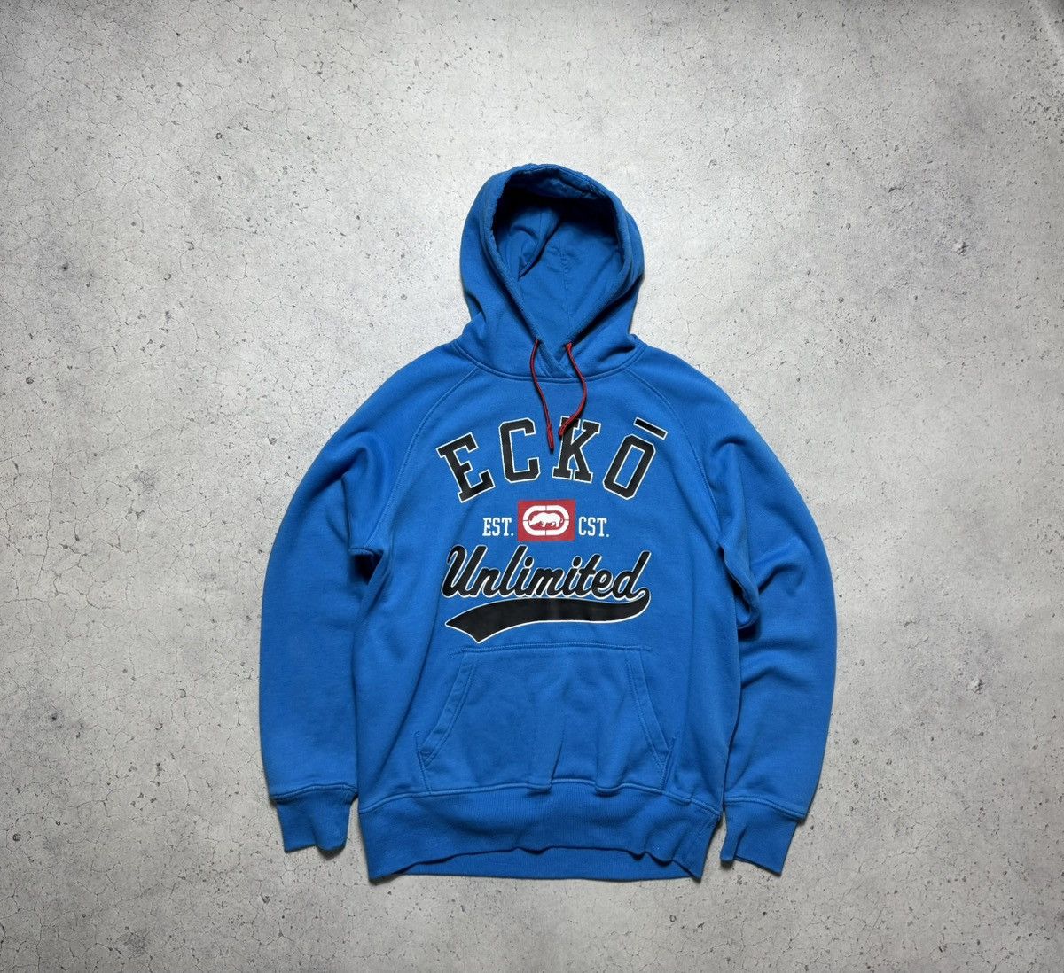 Ecko Unltd. Ecko Unlimited Hoodie Big Logo Size L Blue Size US L / EU 52-54 / 3 - 2 Thumbnail
