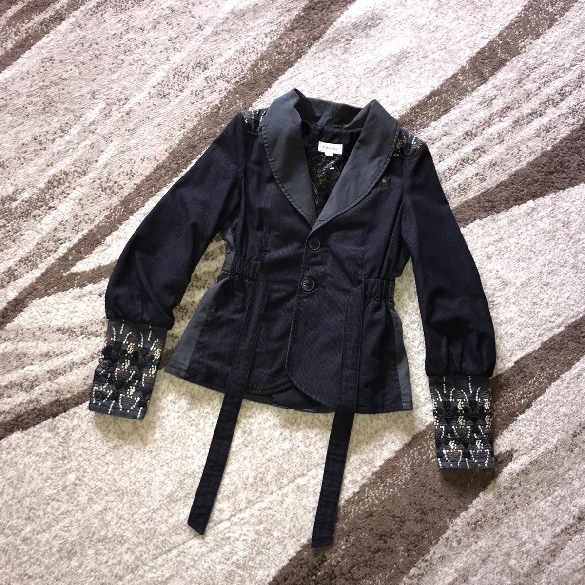Diesel Diesel Vintage Distressed Denim Jacket women size S/M Size S / US 4 / IT 40 - 1 Thumbnail