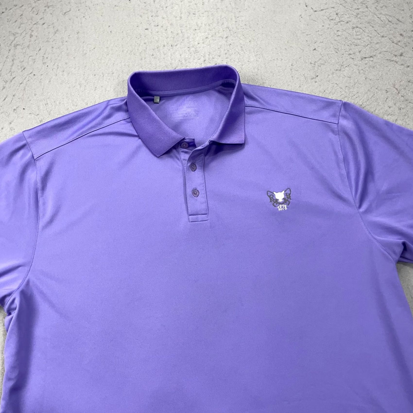 Under Armour Under Armour Rockaway Hunting Club Golf Polo Shirt Mens XL Purple Logo Short Sleeve Button Collared Casual Sports Size US XL / EU 56 / 4 - 3 Thumbnail